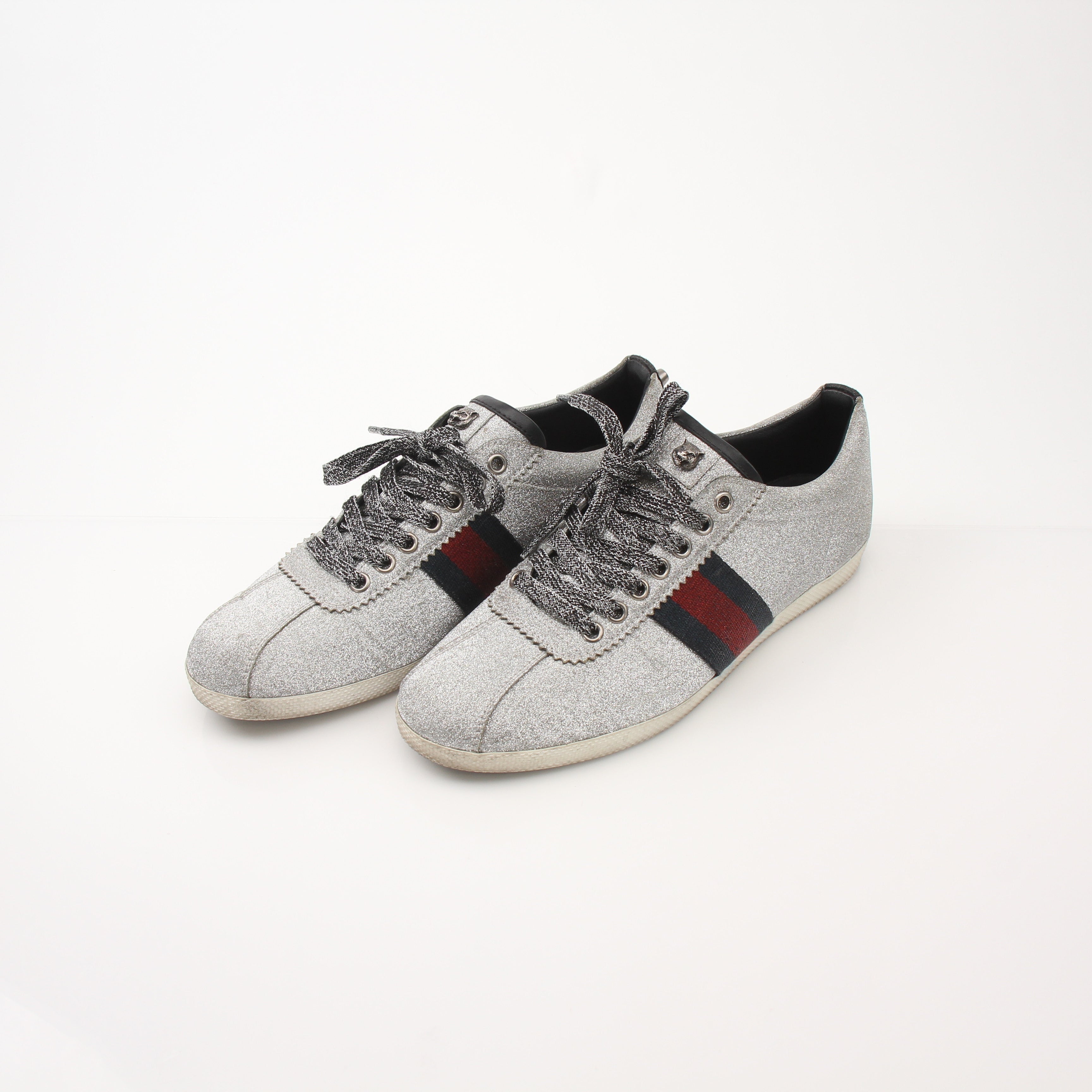 Gucci Women’s Ace Glitter Sneaker