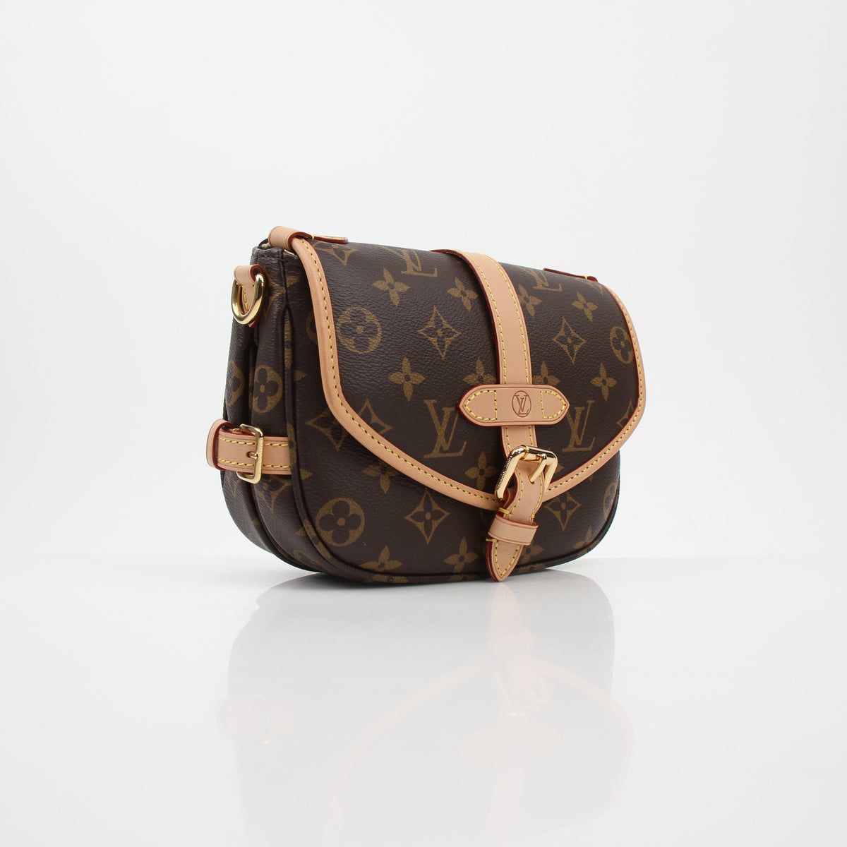 Louis Vuitton Brown Monogram Saumur BB Handbag