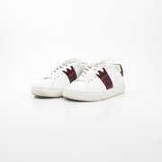 Versace Greca Embellished Leather Sneakers