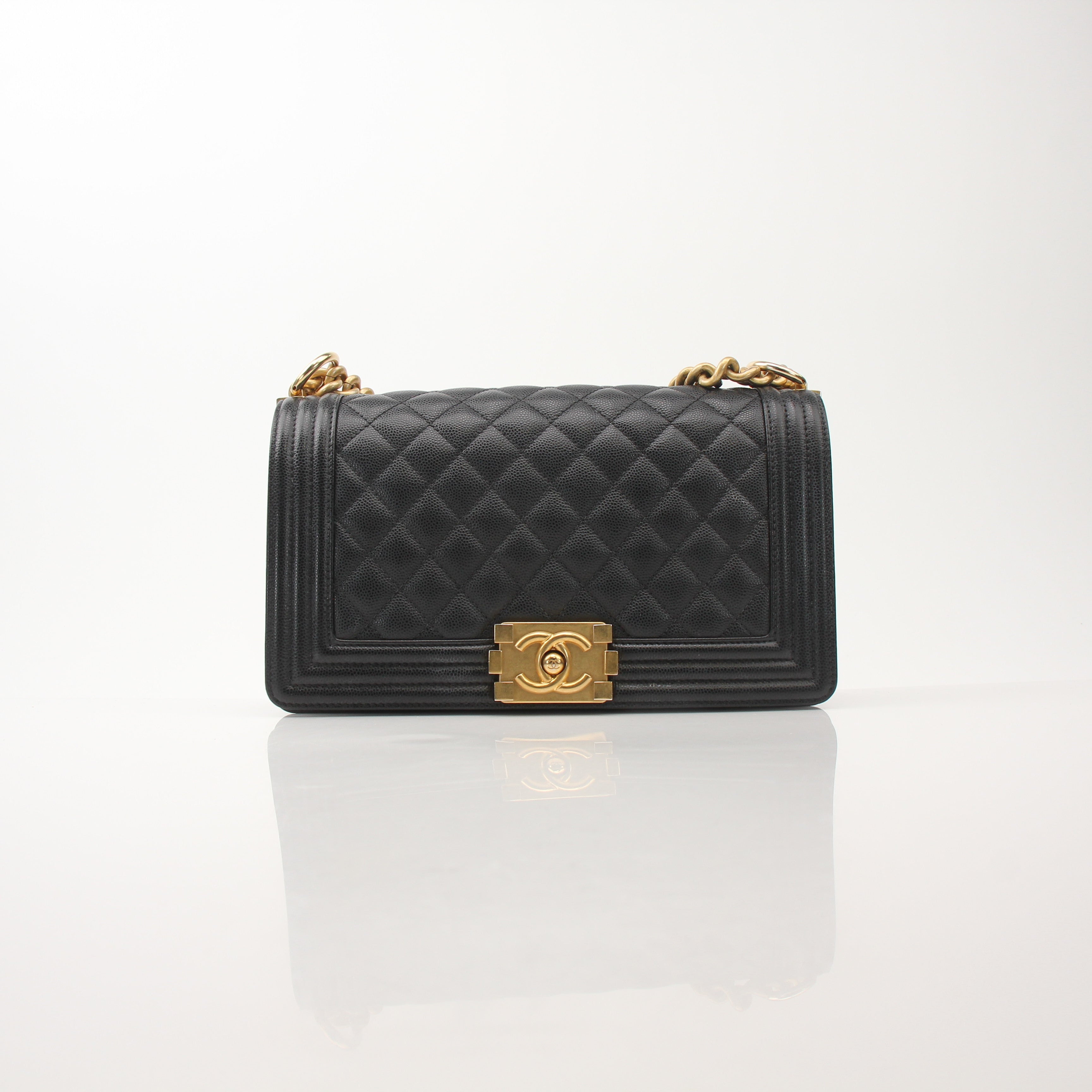 Chanel Quilted Boy Flap Shoulder Bag