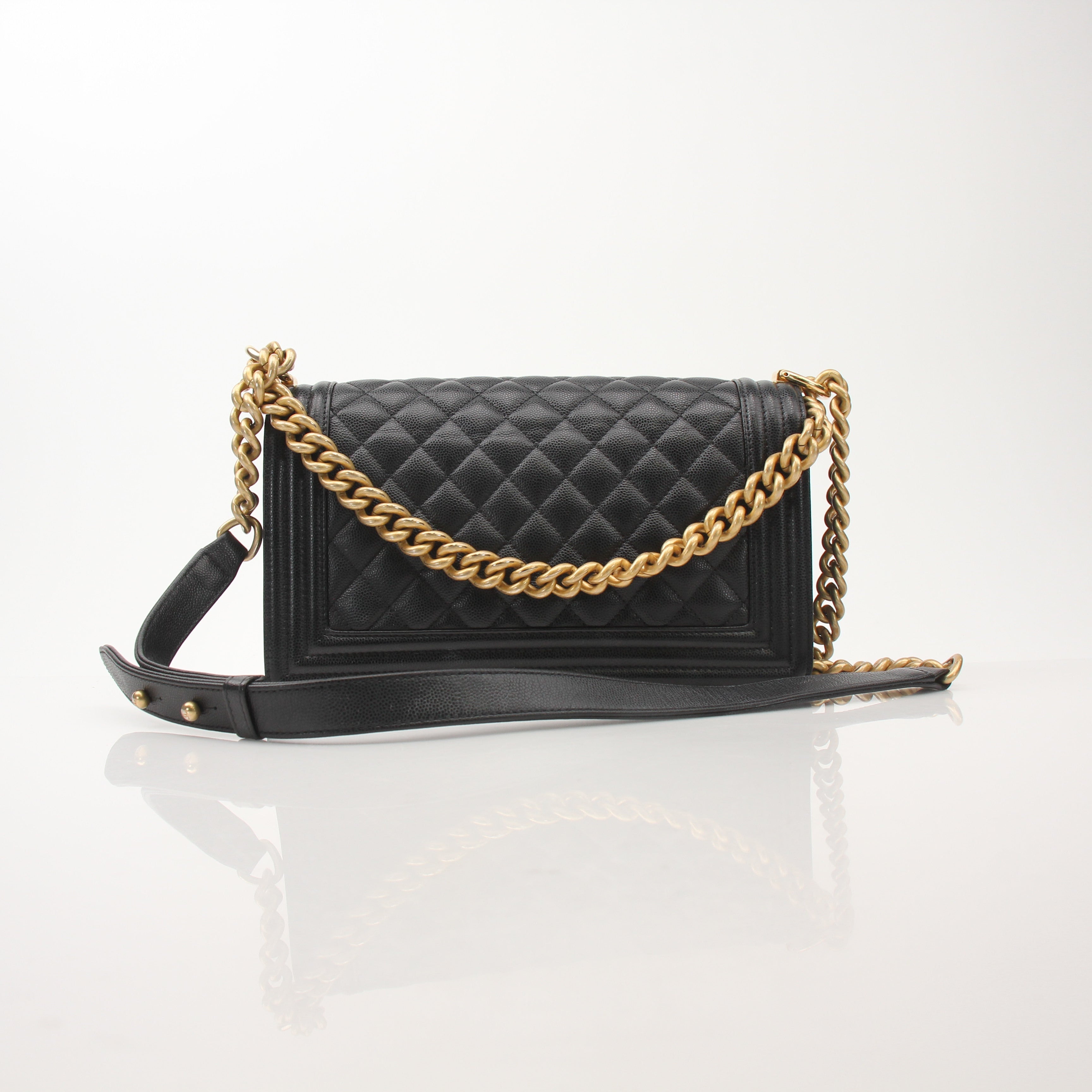 Chanel Quilted Boy Flap Shoulder Bag