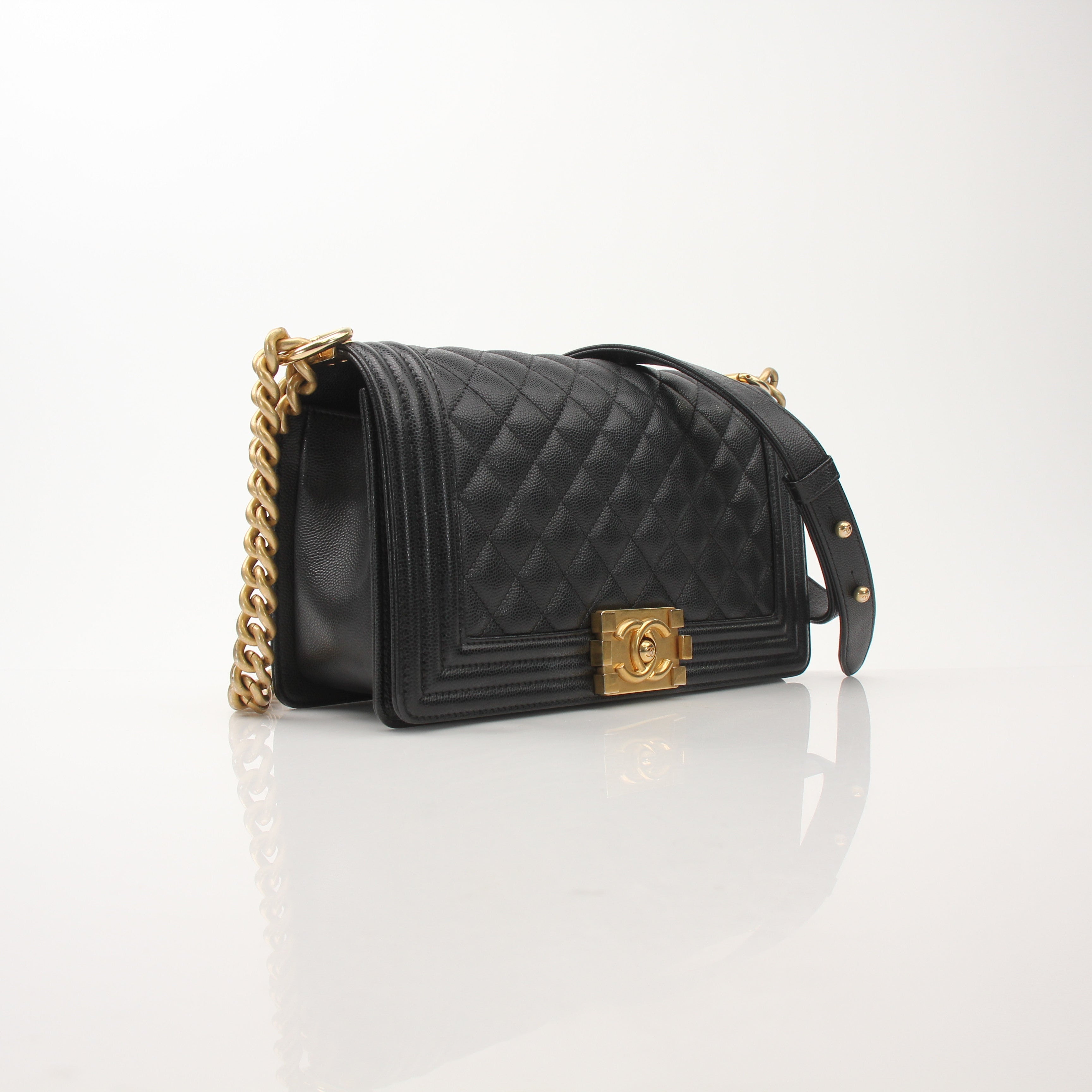 Chanel Quilted Boy Flap Shoulder Bag