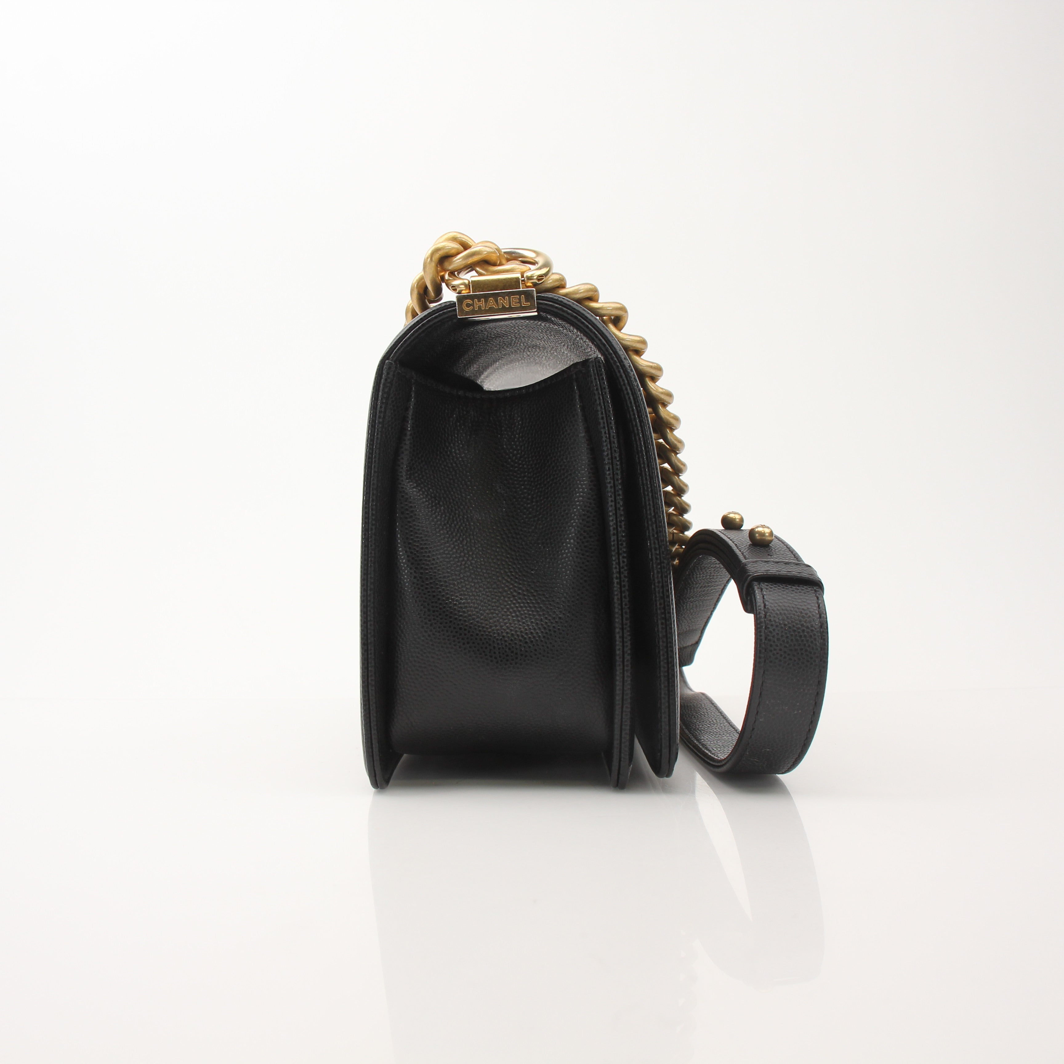 Chanel Quilted Boy Flap Shoulder Bag