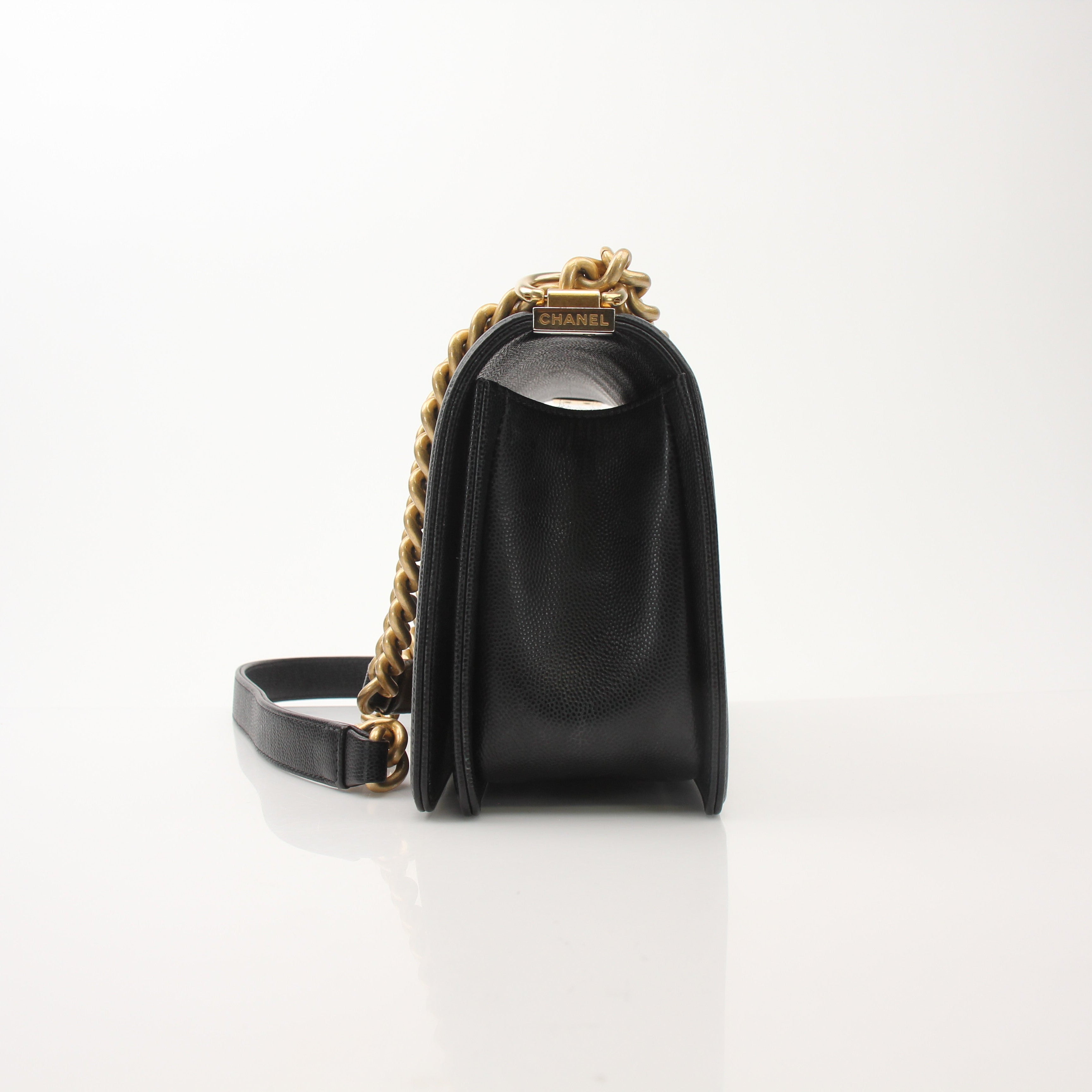 Chanel Quilted Boy Flap Shoulder Bag
