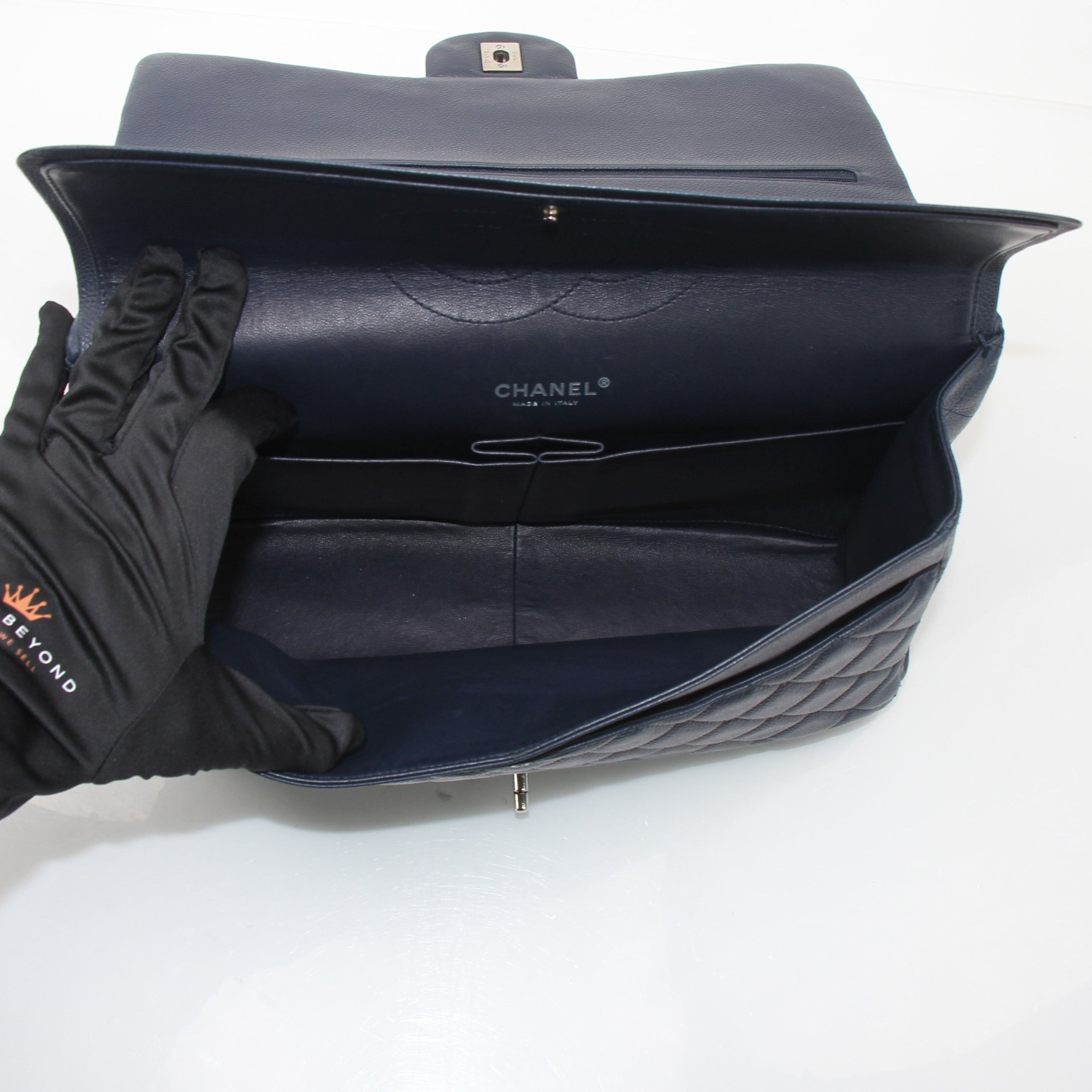 Chanel Caviar Quilted Maxi Double Flap Shoulder Bag