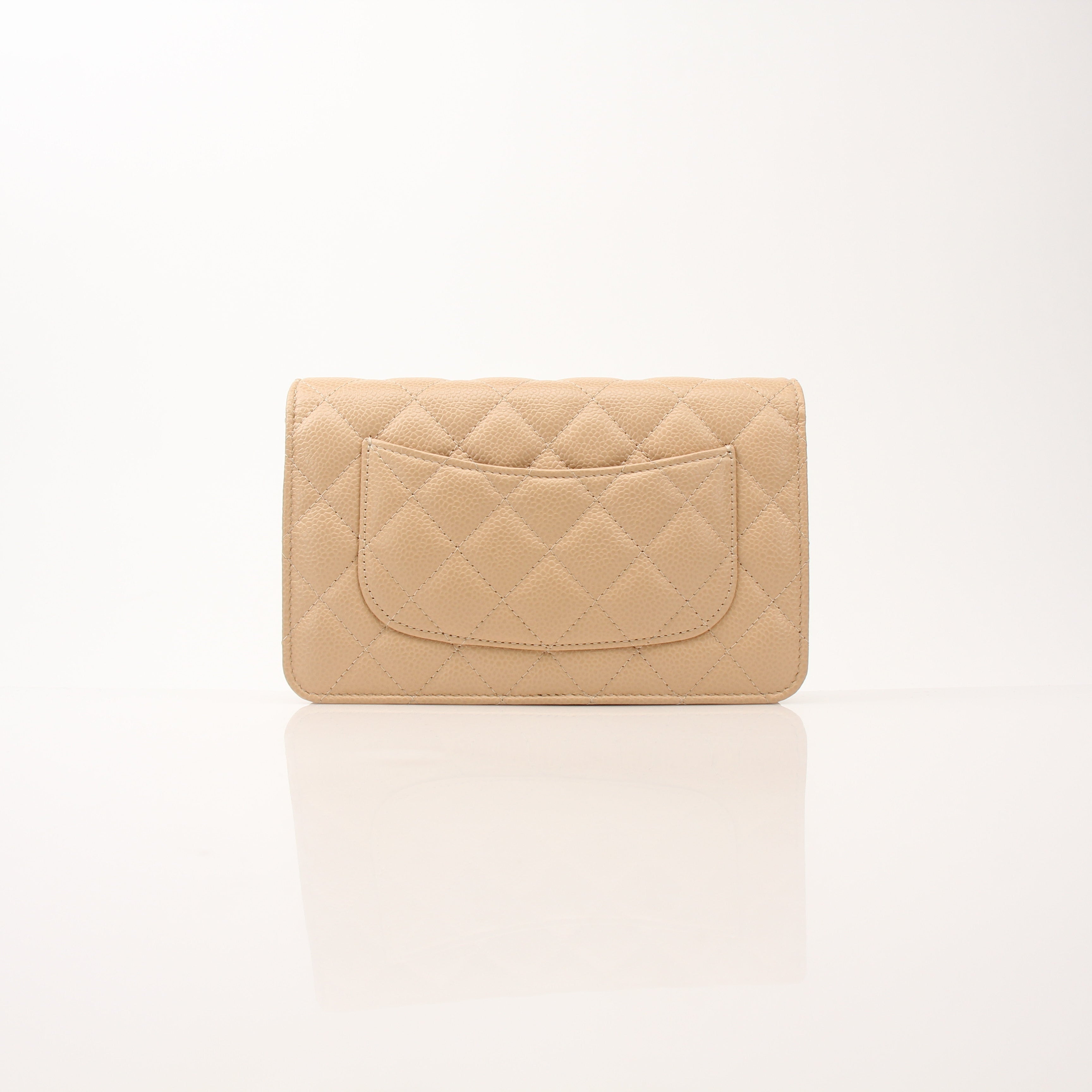 Chanel Caviar Quilted Wallet on Chain Bag