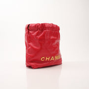 Chanel Calfskin Quilted Mini Chanel 22 Shoulder Bag
