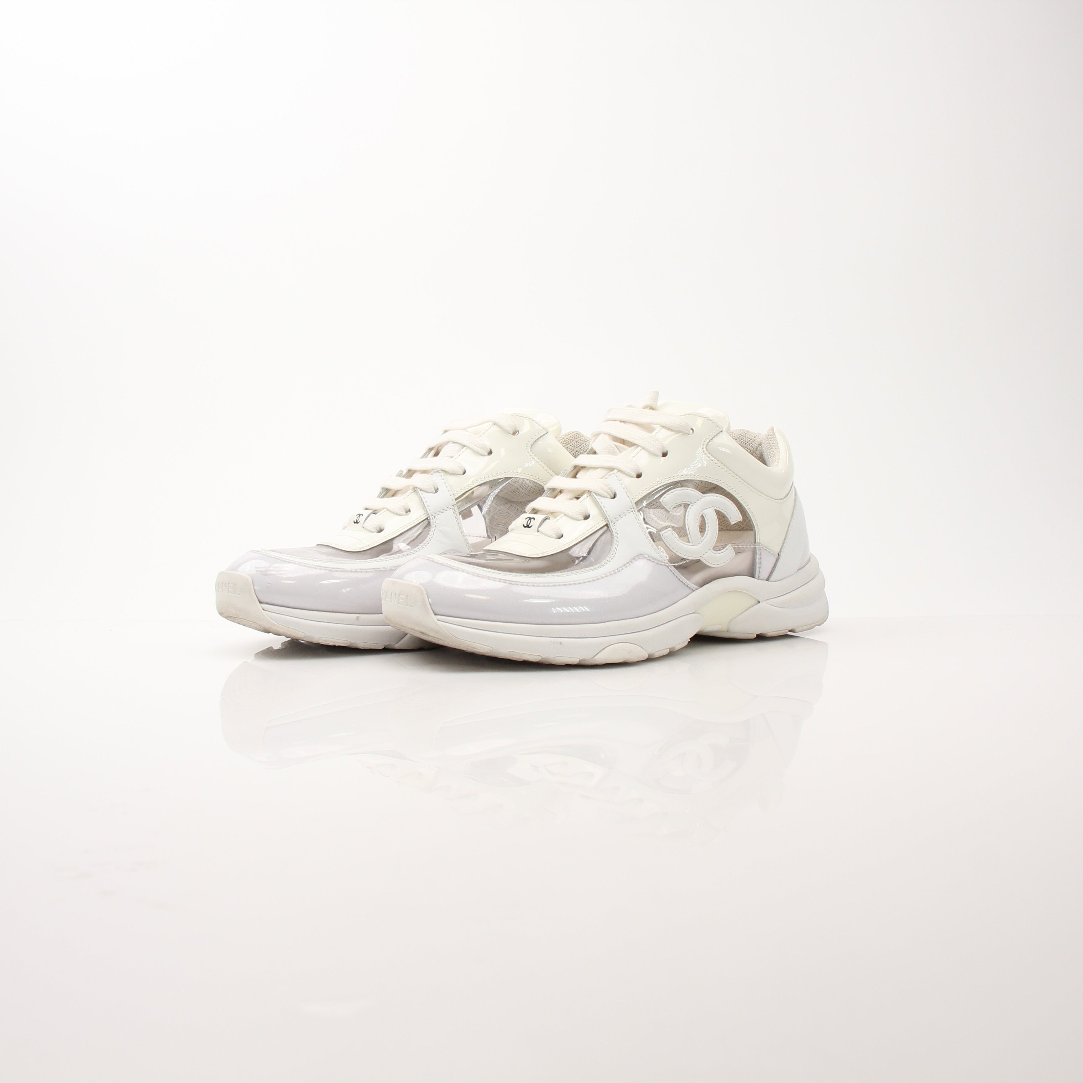 Chanel Women’s PVC CC Chunky Sneakers