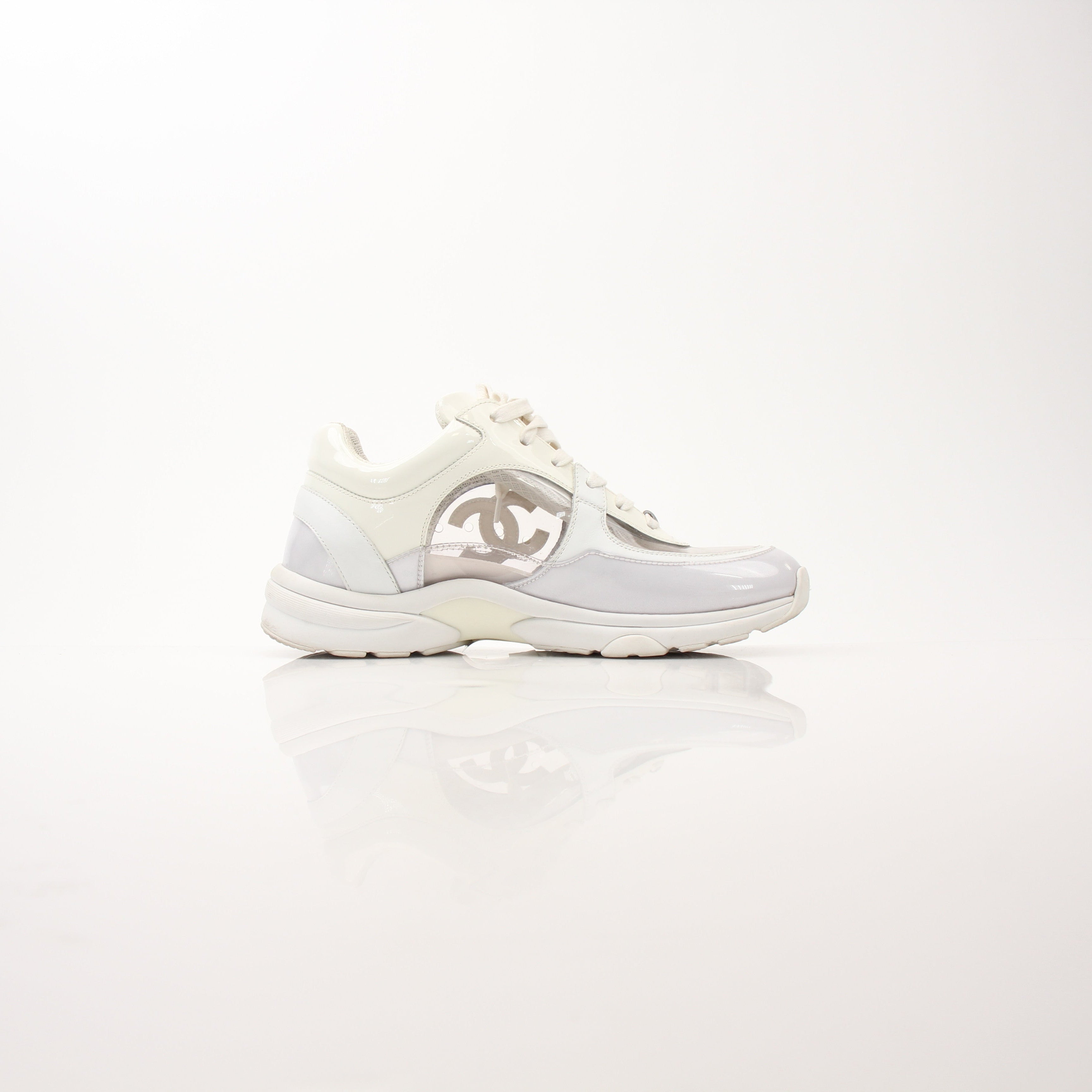 Chanel Women’s PVC CC Chunky Sneakers