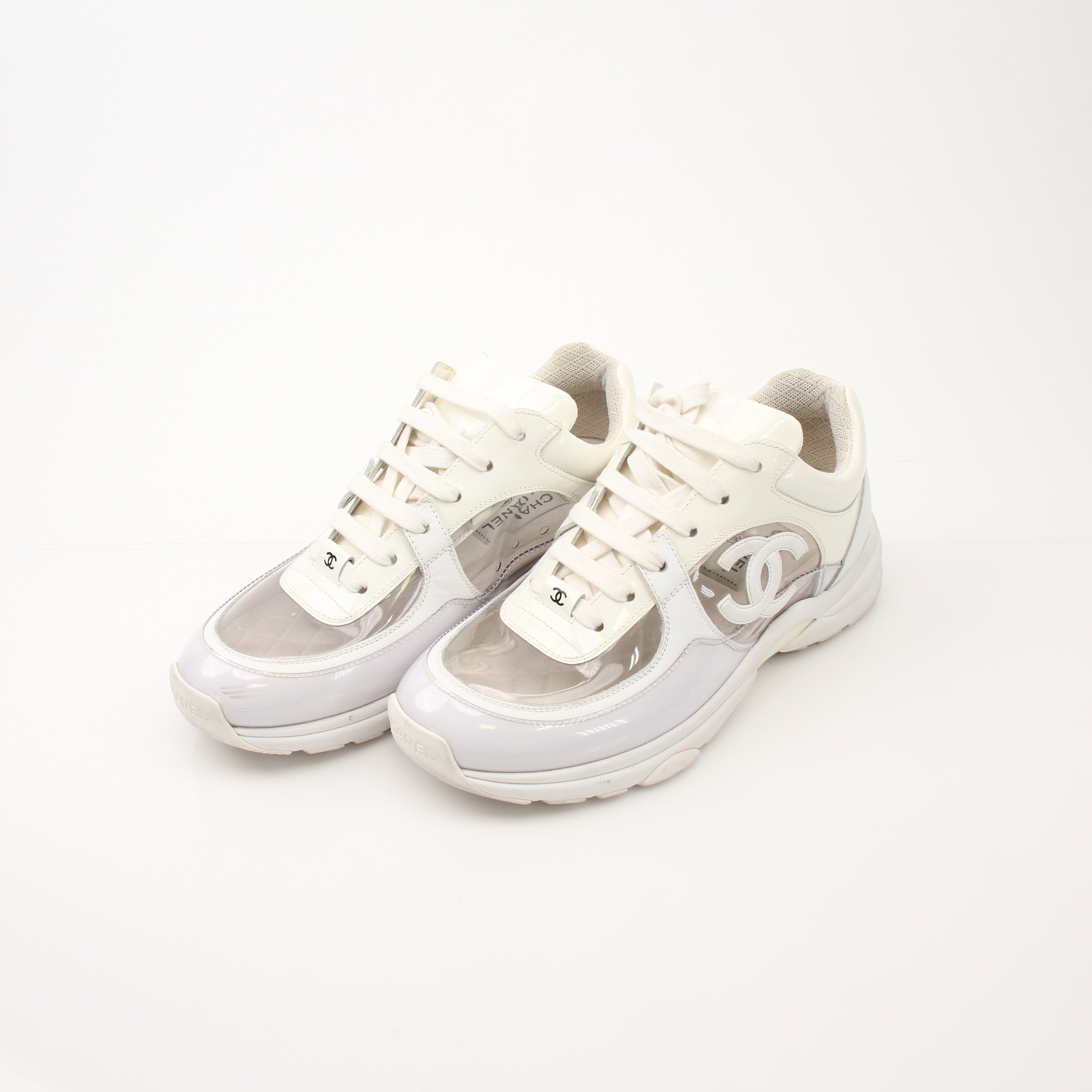 Chanel Women’s PVC CC Chunky Sneakers