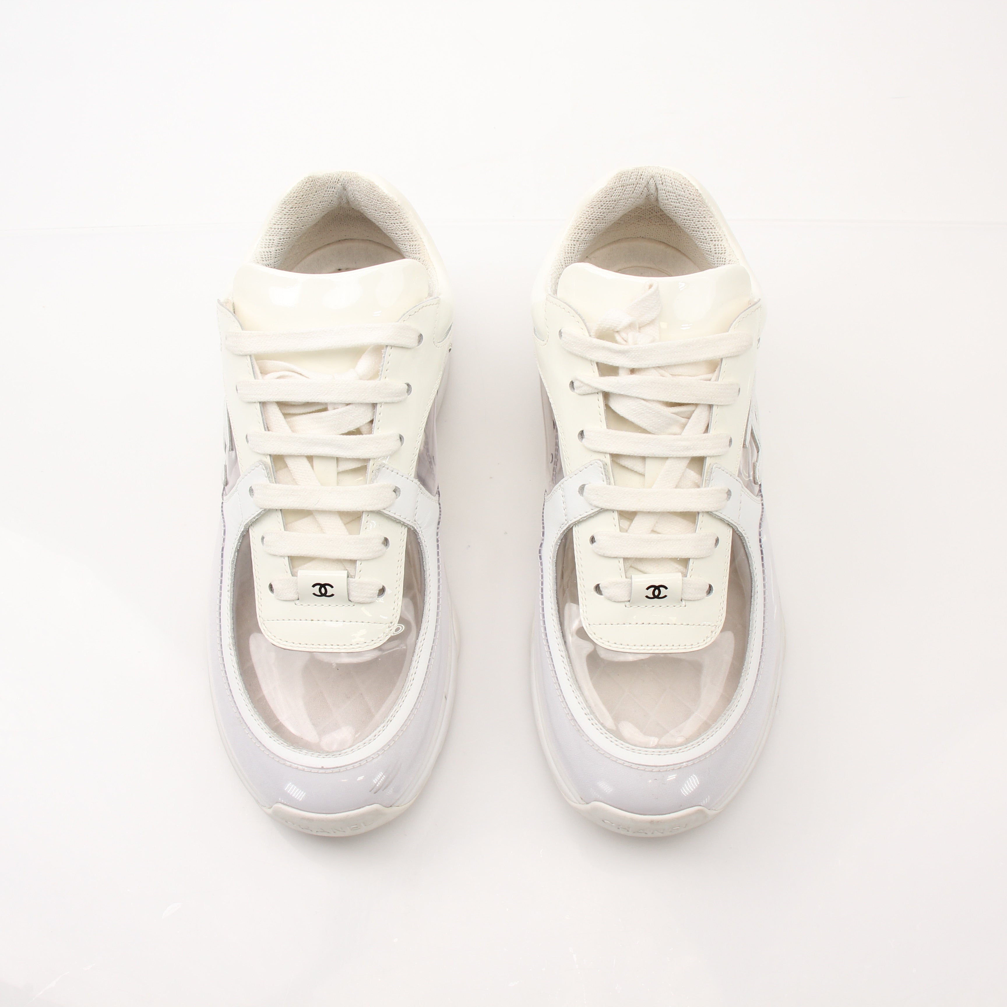 Chanel Women’s PVC CC Chunky Sneakers