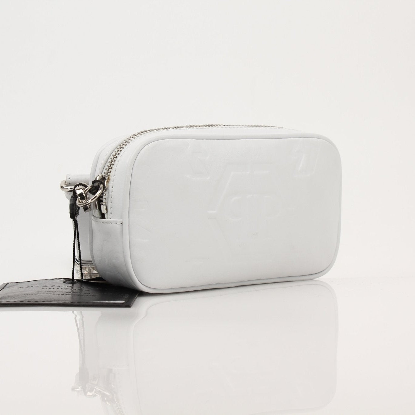 Gold & Beyond Philipp Plein clutch handbag with shining metallic finish and stylish design, perfect for evening or special occasions.