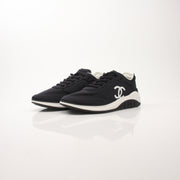 Chanel Men’s Lycra CC Logo Sneakers