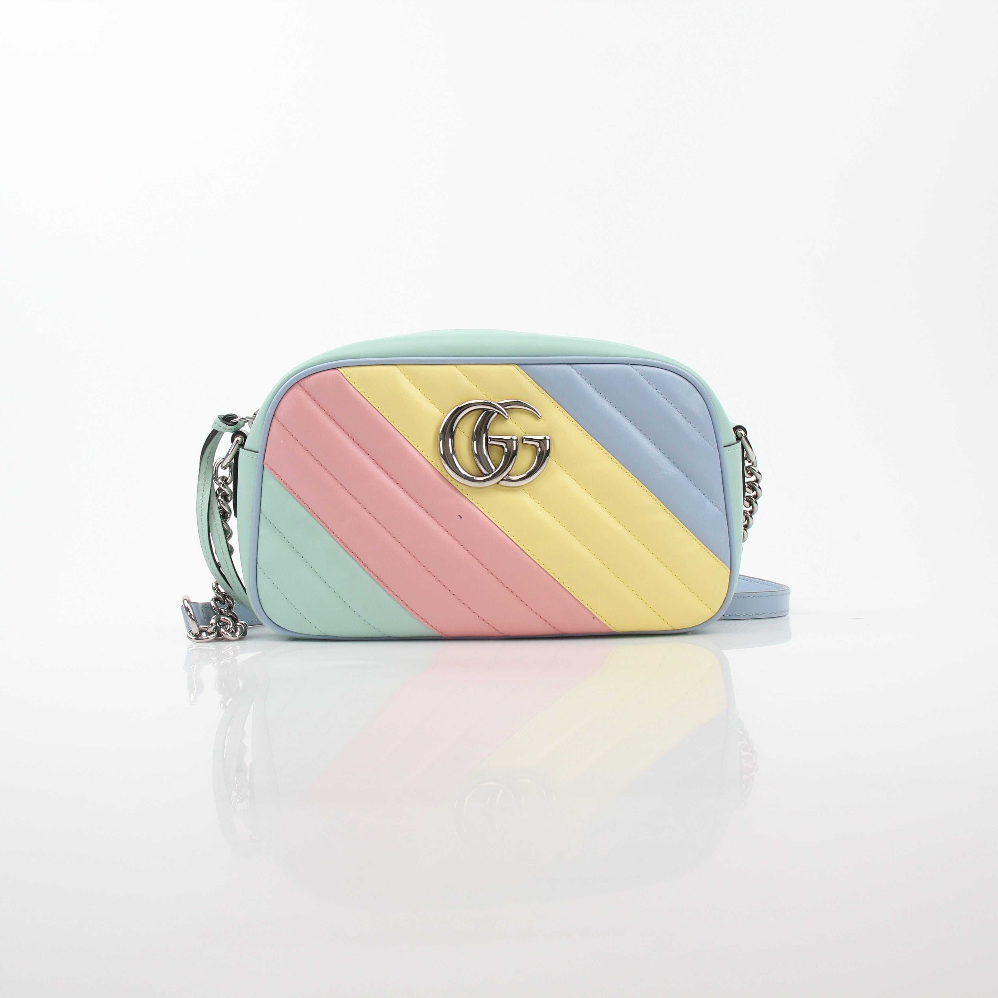 Gucci Pastel GG Marmont Small Camera Bag