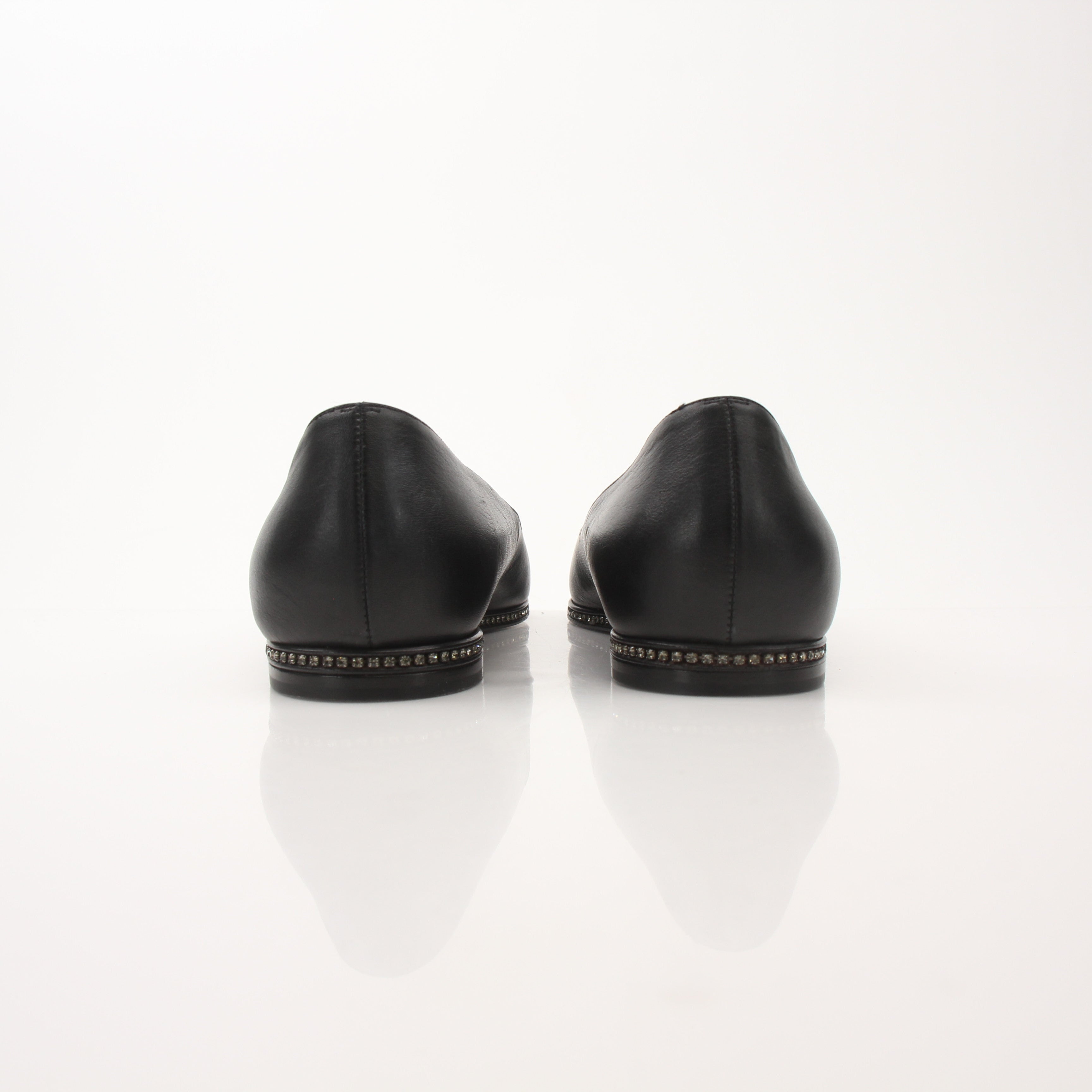 Chanel Women’s Cap Toe Ballerina Flats