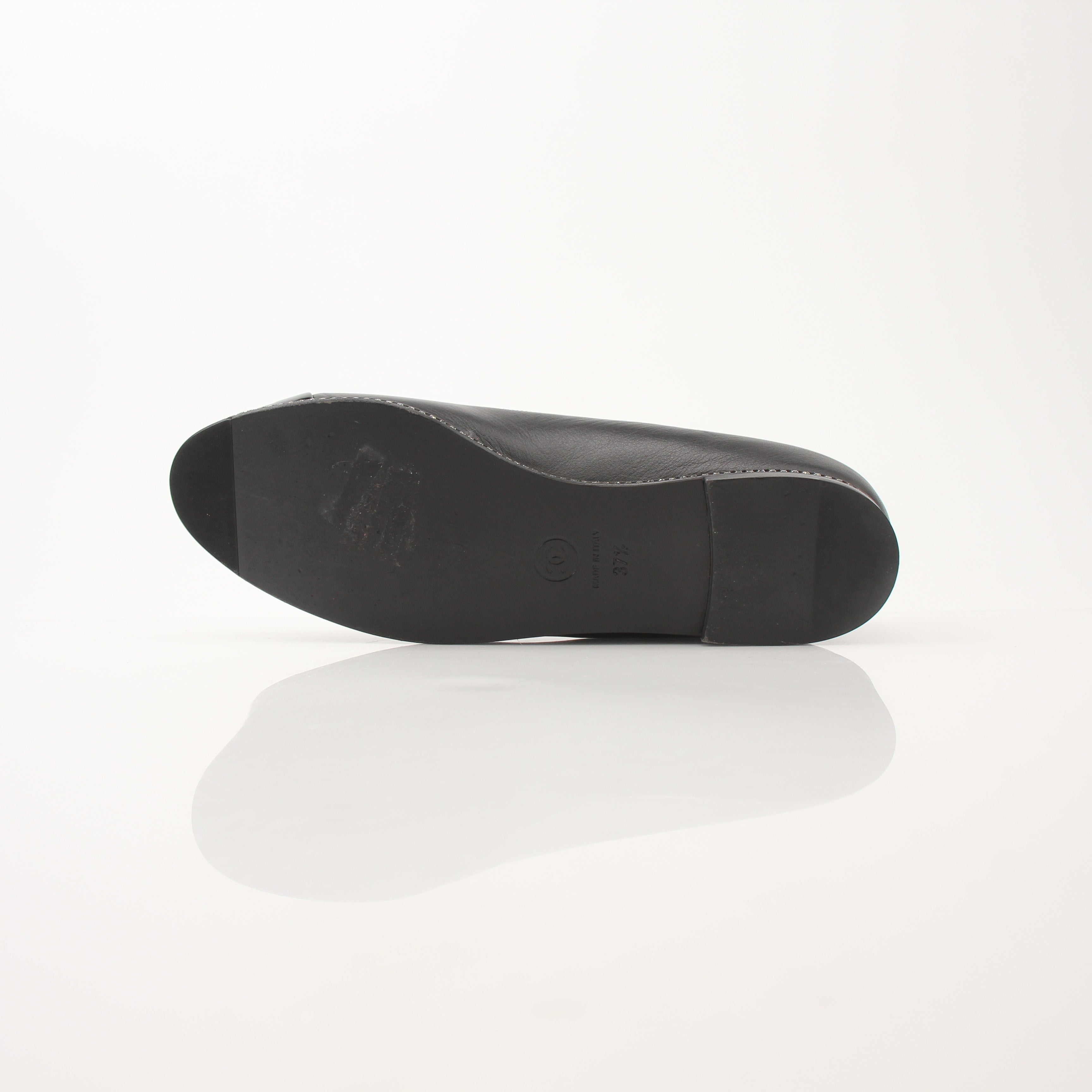 Chanel Women’s Cap Toe Ballerina Flats