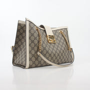 Gucci GG Supreme Padlock Medium Tote Bag