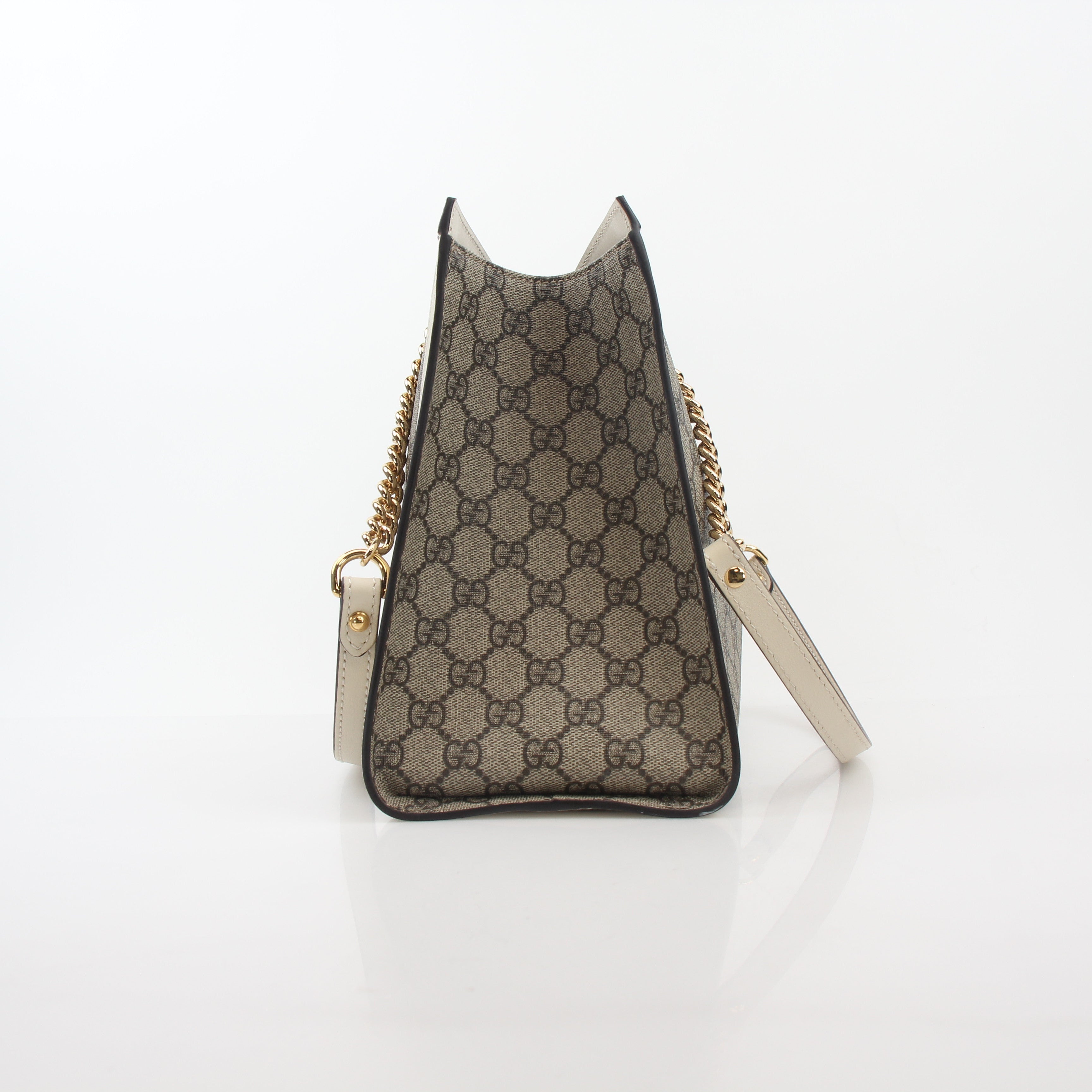 Gucci GG Supreme Padlock Medium Tote Bag