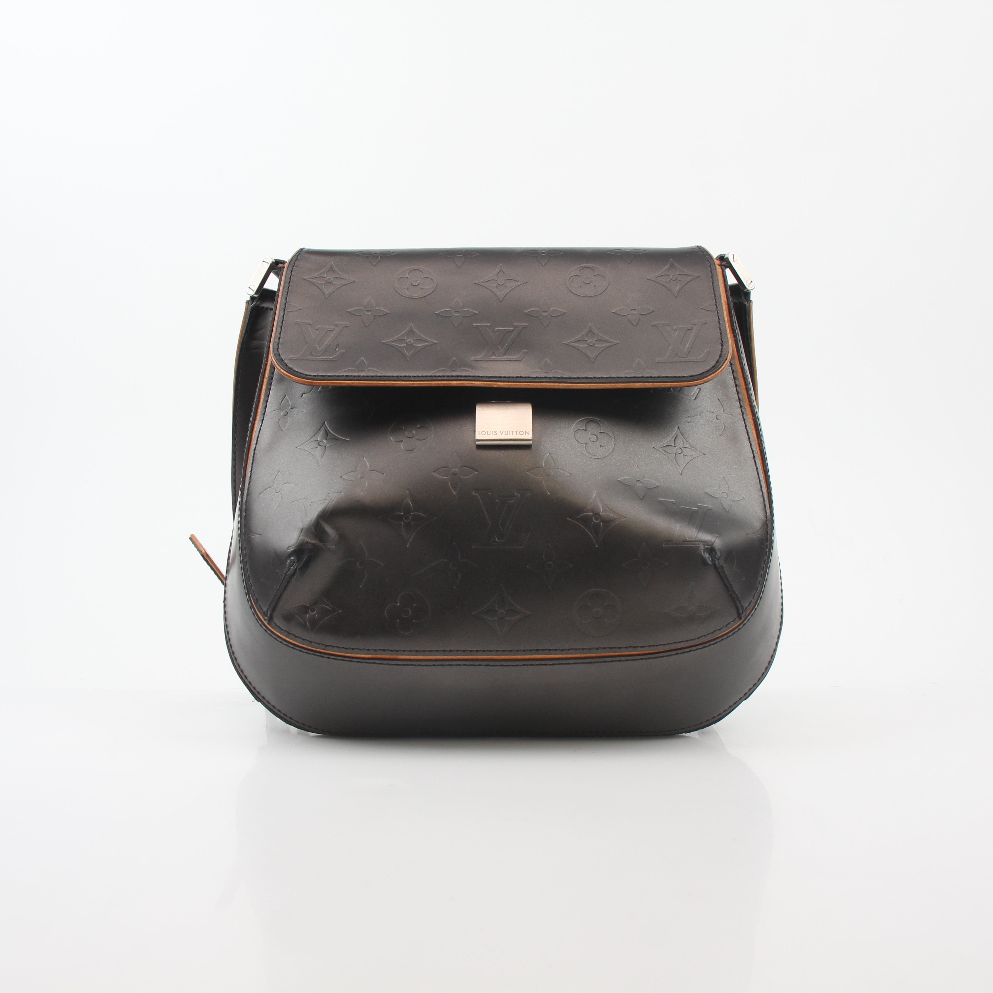 Louis Vuitton Noir Monogram Mat Webster Street Shoulder Bag
