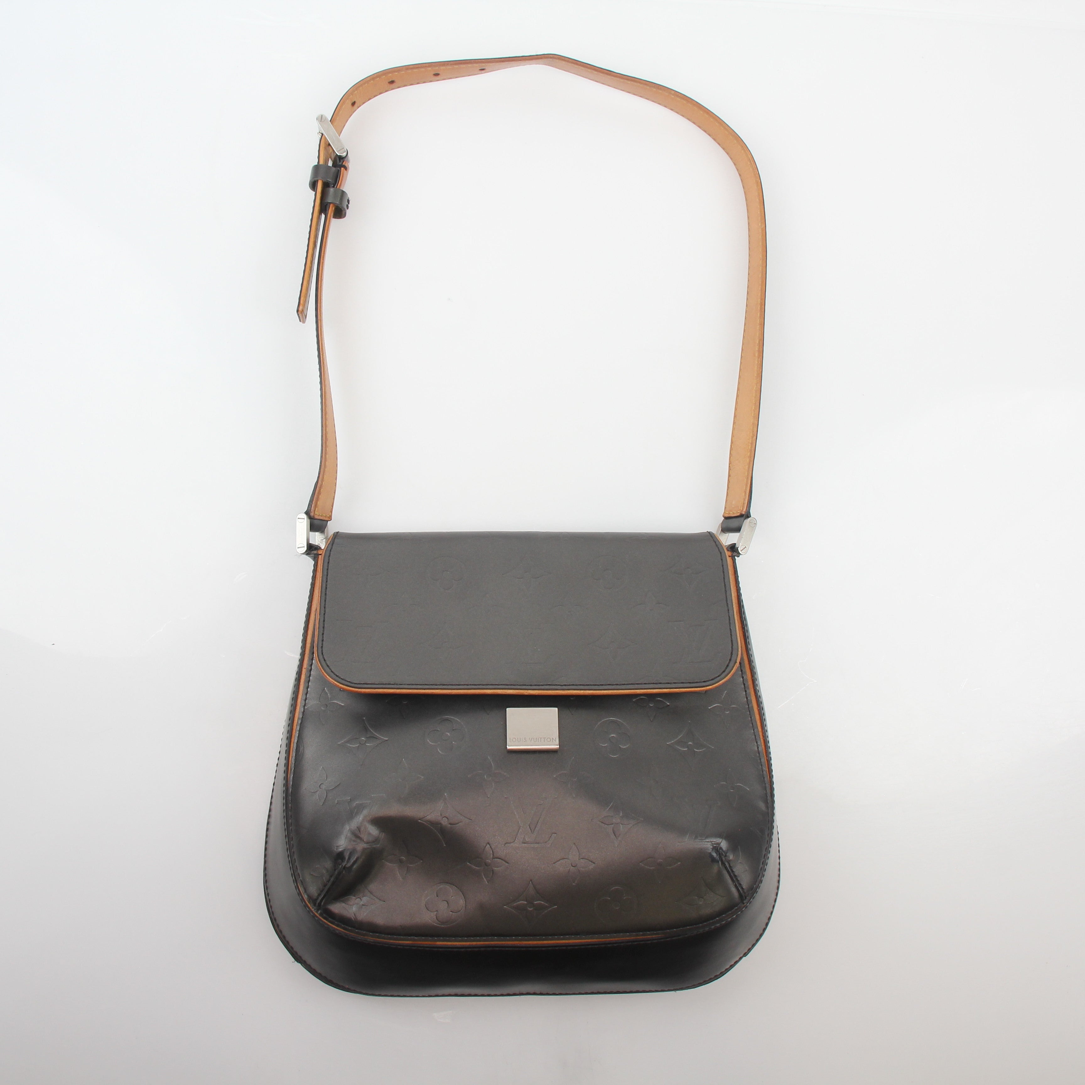 Louis Vuitton Noir Monogram Mat Webster Street Shoulder Bag
