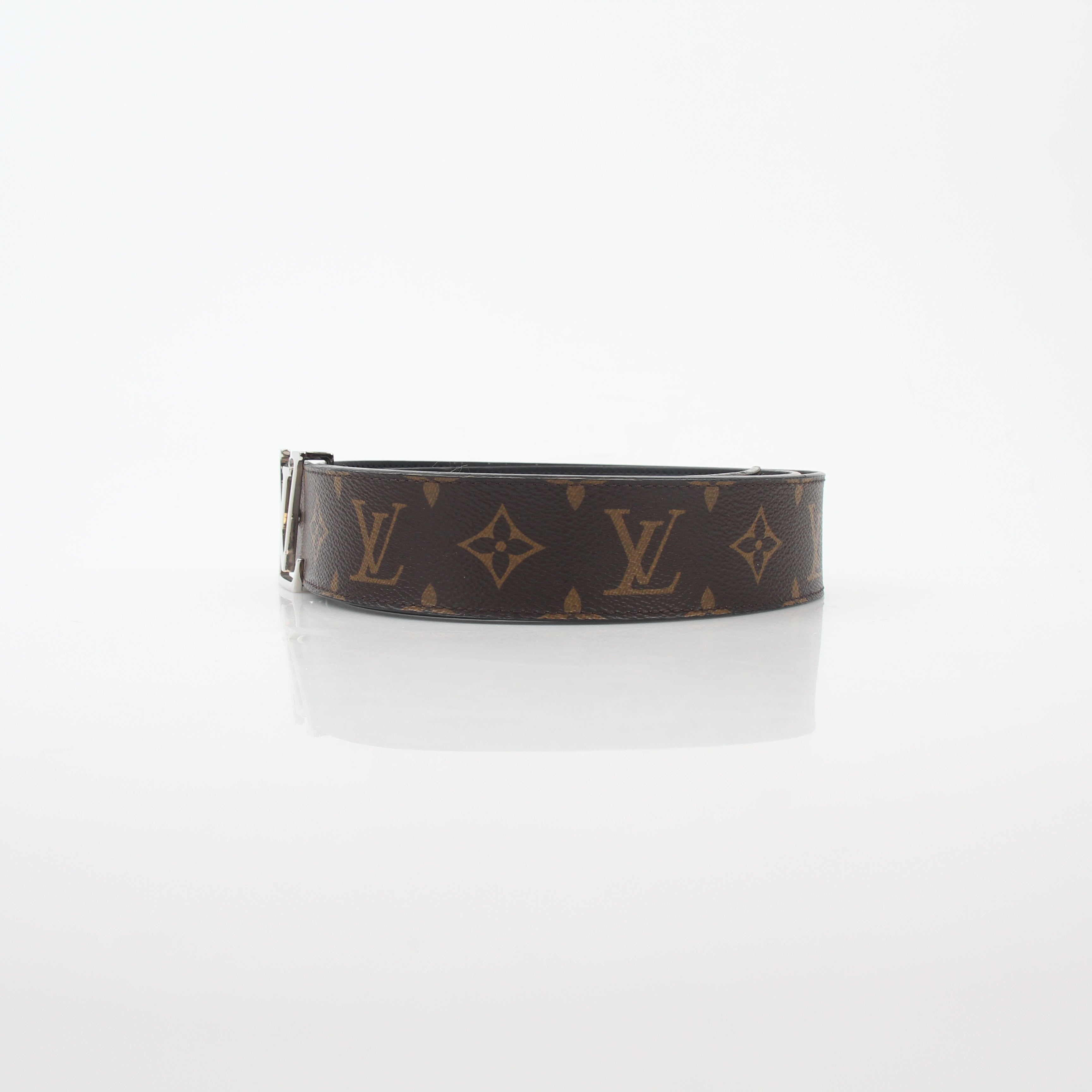 Louis Vuitton Monogram LV Initiales 40MM Reversible Belt