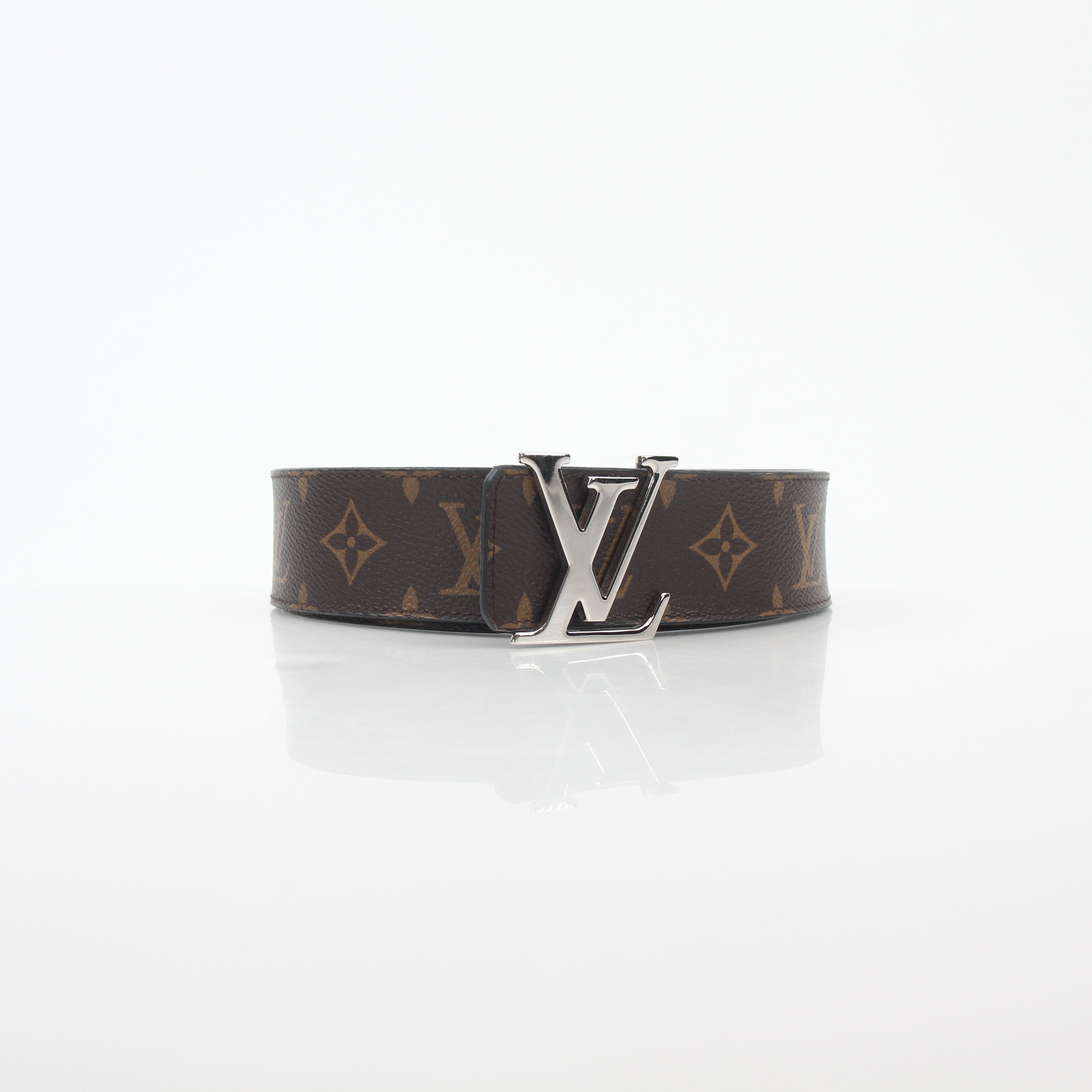Louis Vuitton Monogram LV Initiales 40MM Reversible Belt
