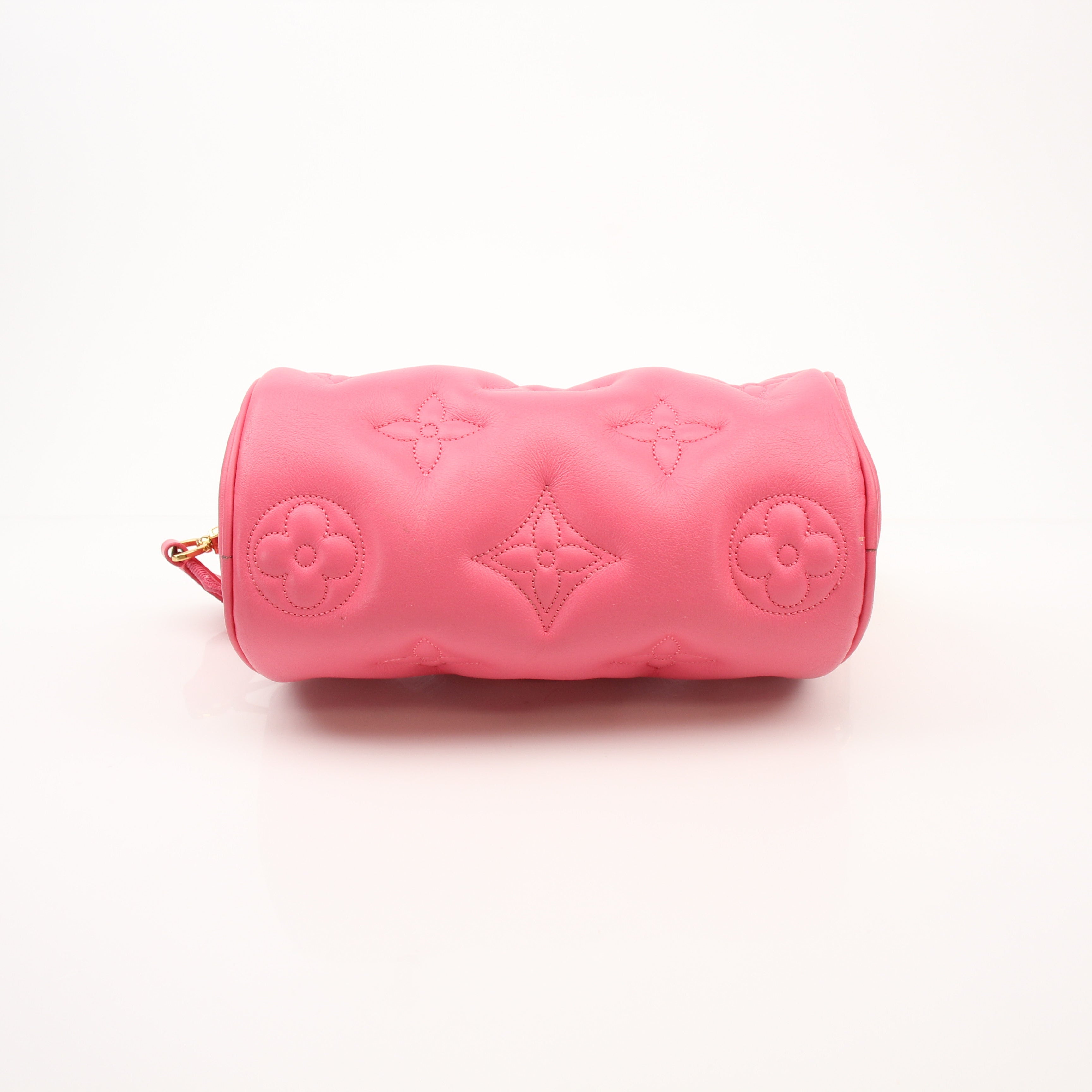 Louis Vuitton Papillon BB Pink Monogram Leather Bag