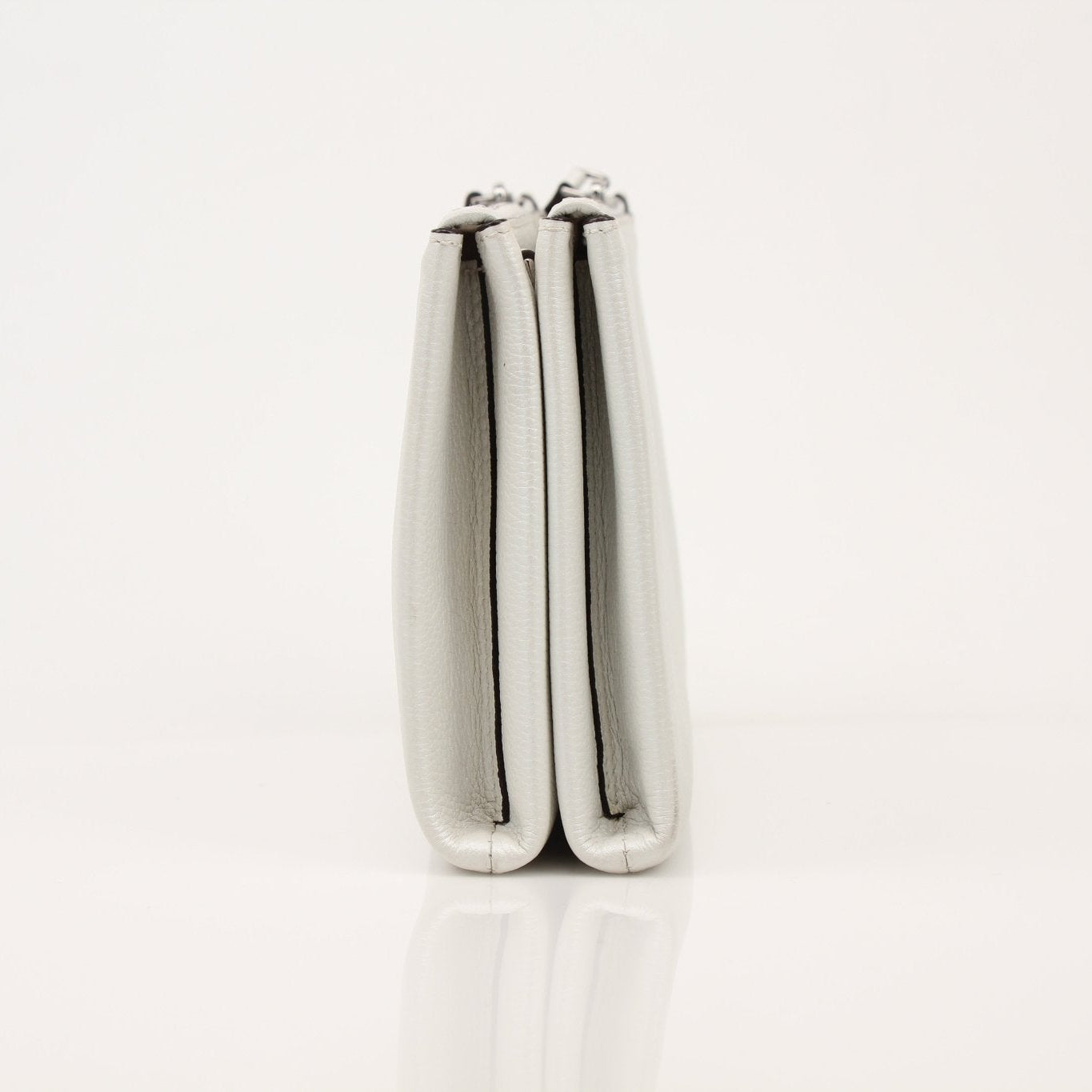 Gold & Beyond MCM double pocket crossbody handbag with stylish design and multiple compartments, perfect for everyday use.