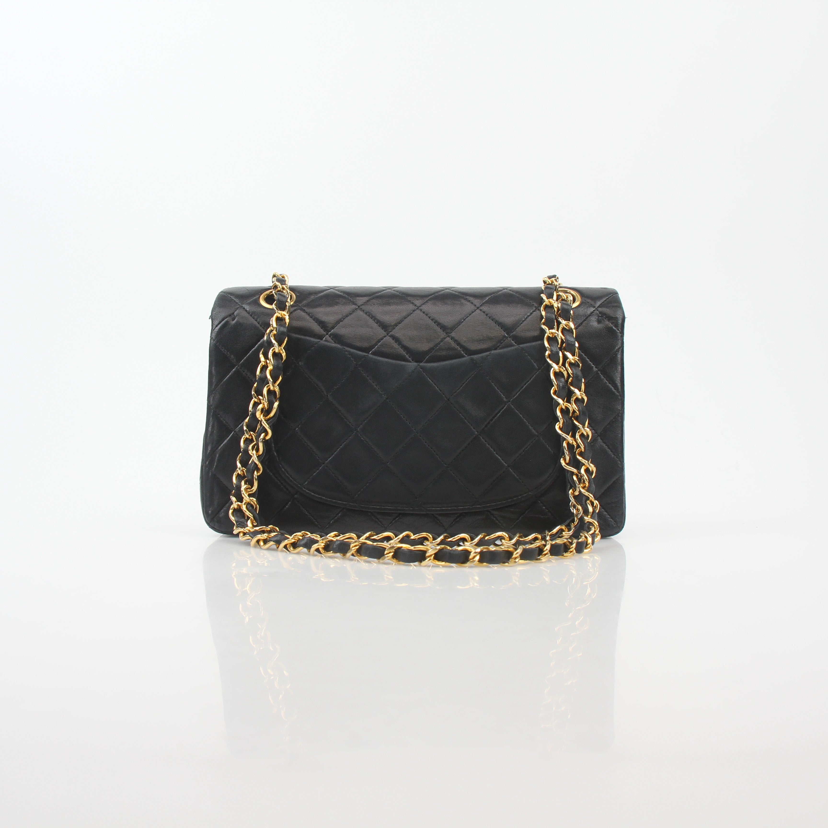 Chanel Black Vintage Classic Double Flap Bag