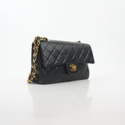 Chanel Black Vintage Classic Double Flap Bag