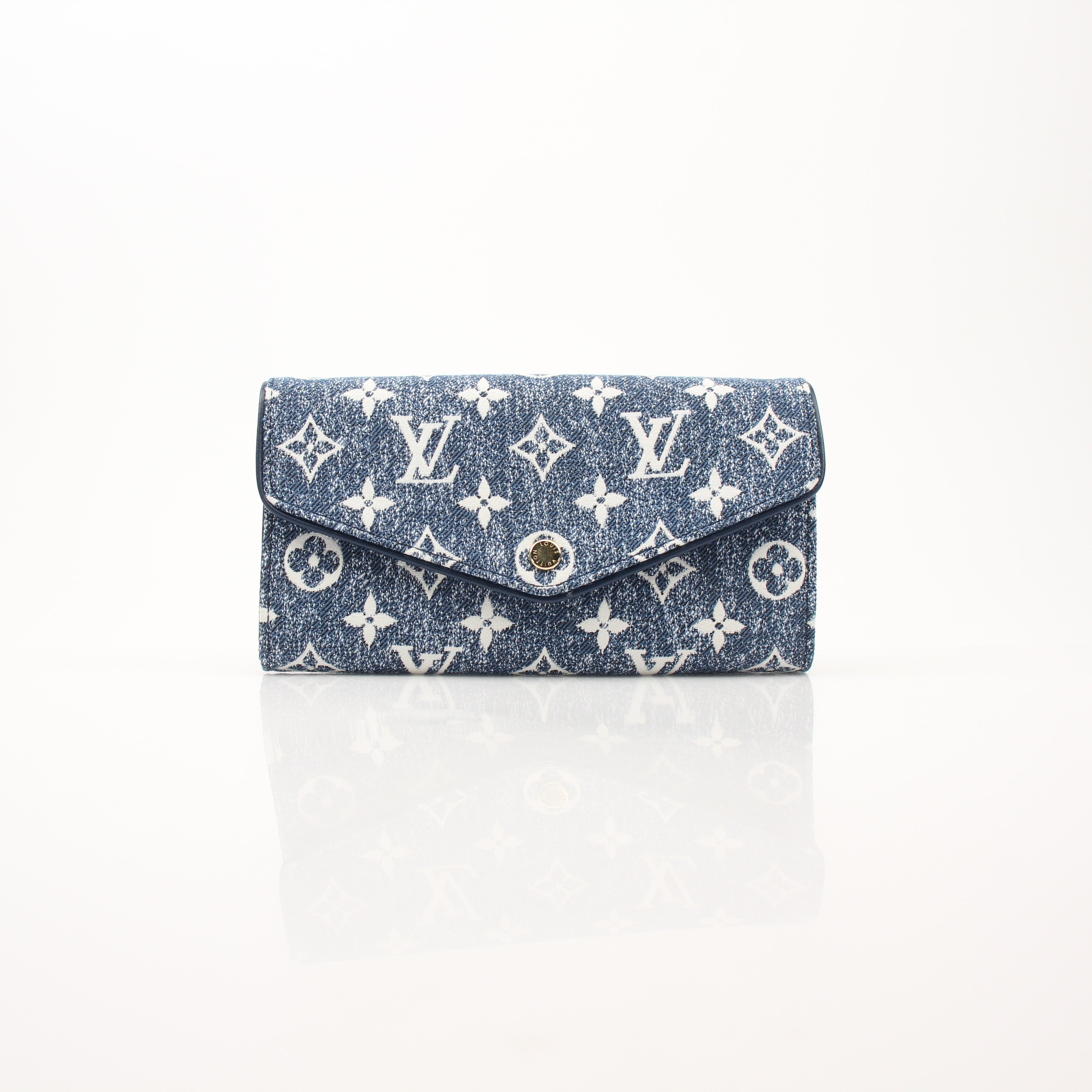 Louis Vuitton Sarah Denim Wallet