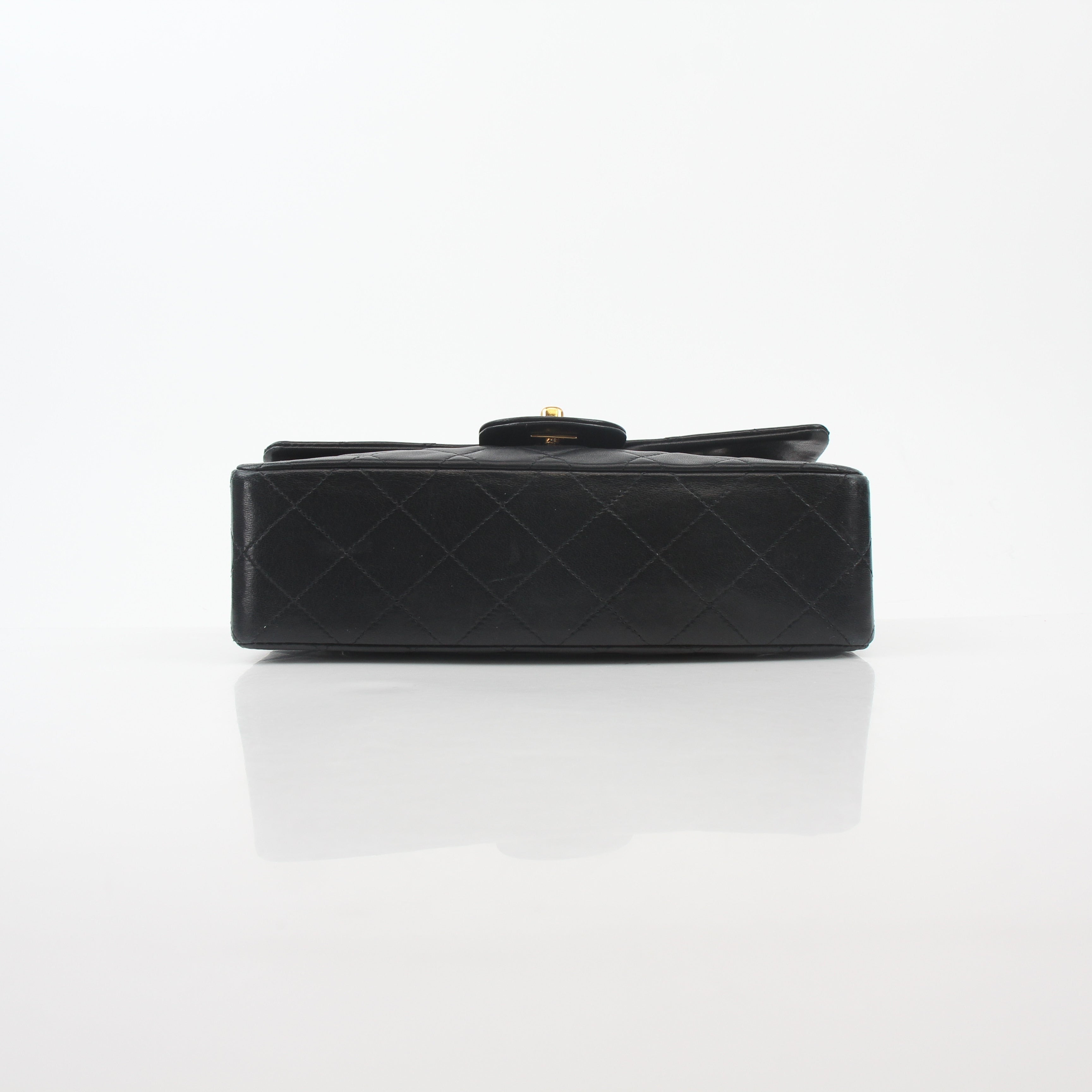 Chanel Black Vintage Classic Double Flap Bag