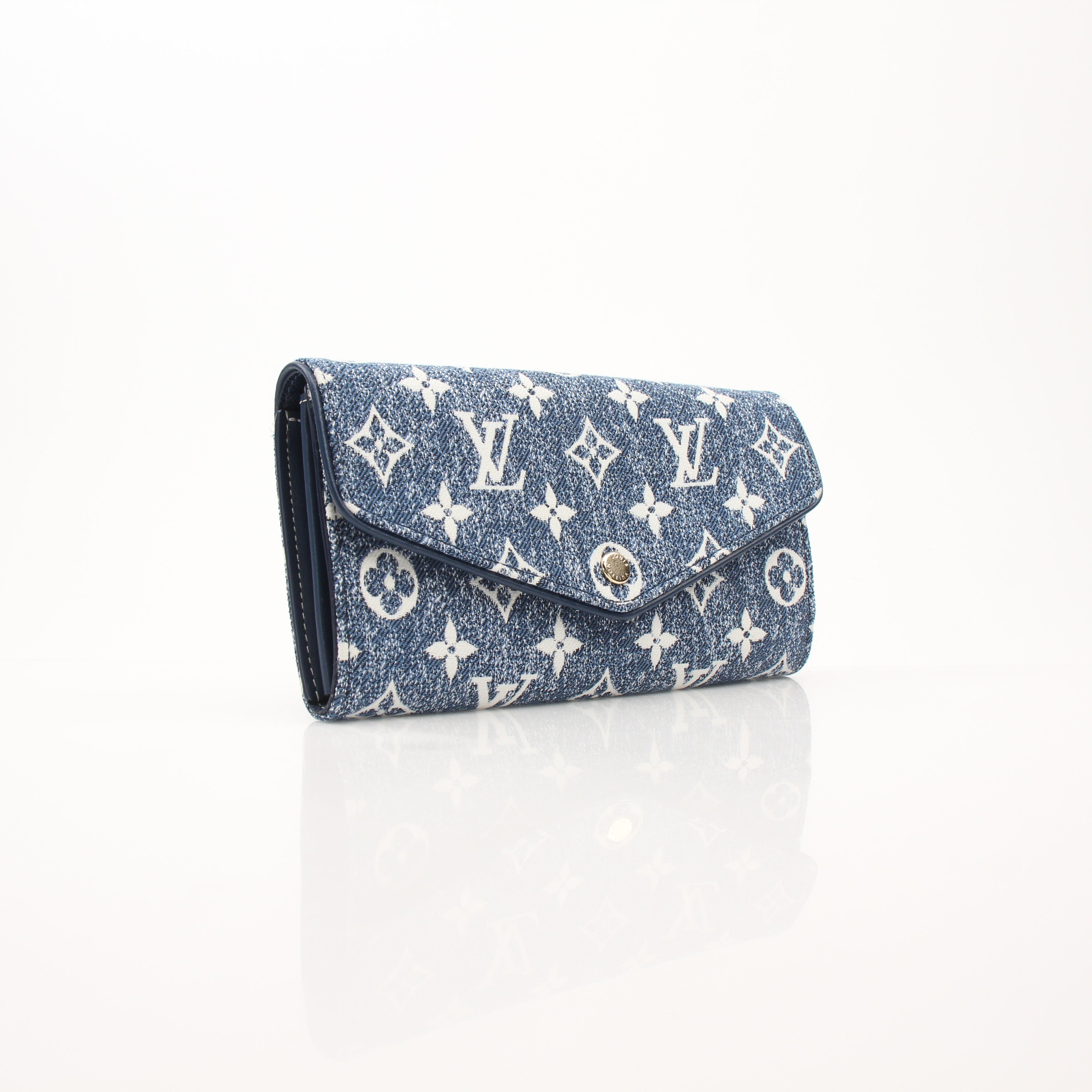 Louis Vuitton Sarah Denim Wallet