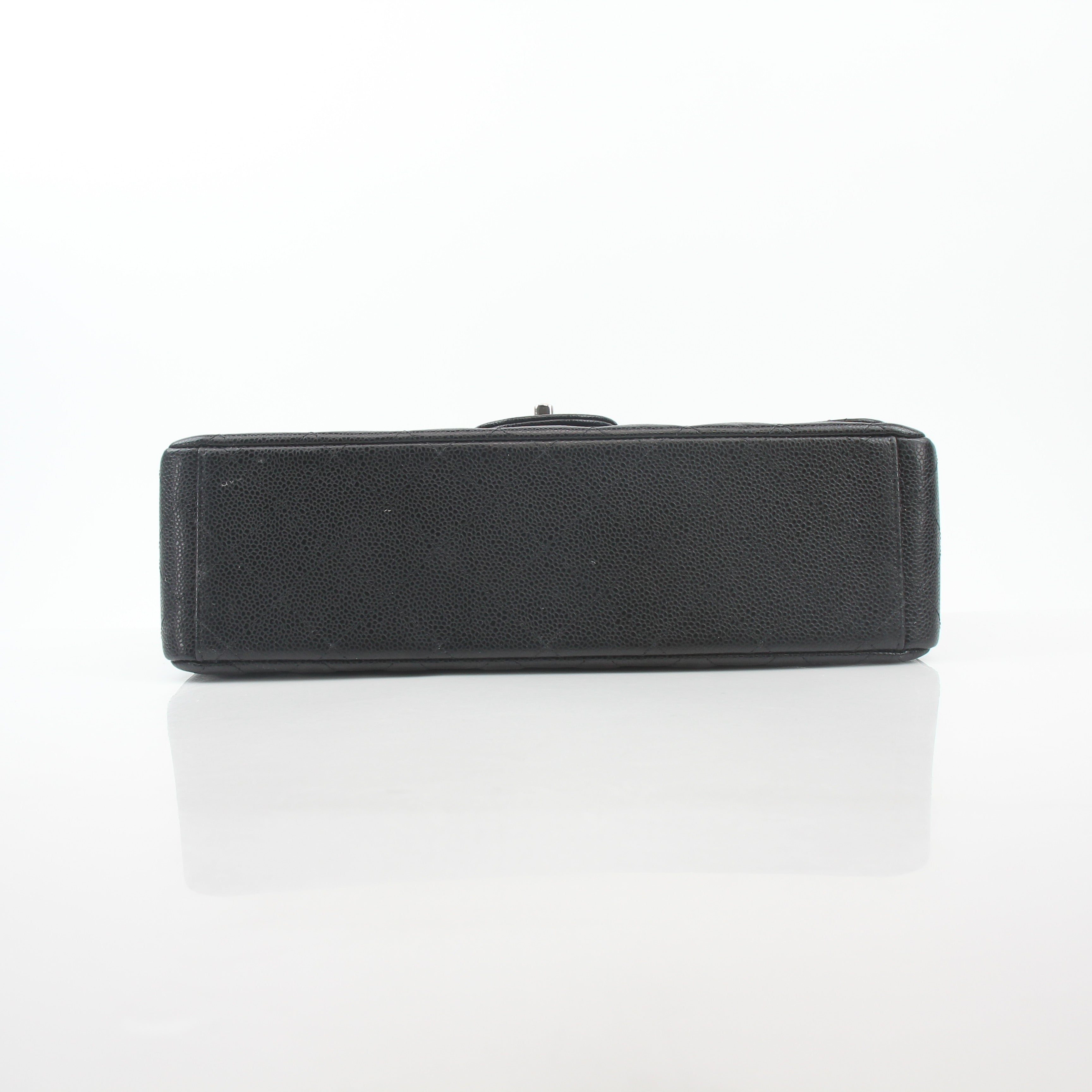 Chanel Black Caviar Classic Maxi Double Flap Bag