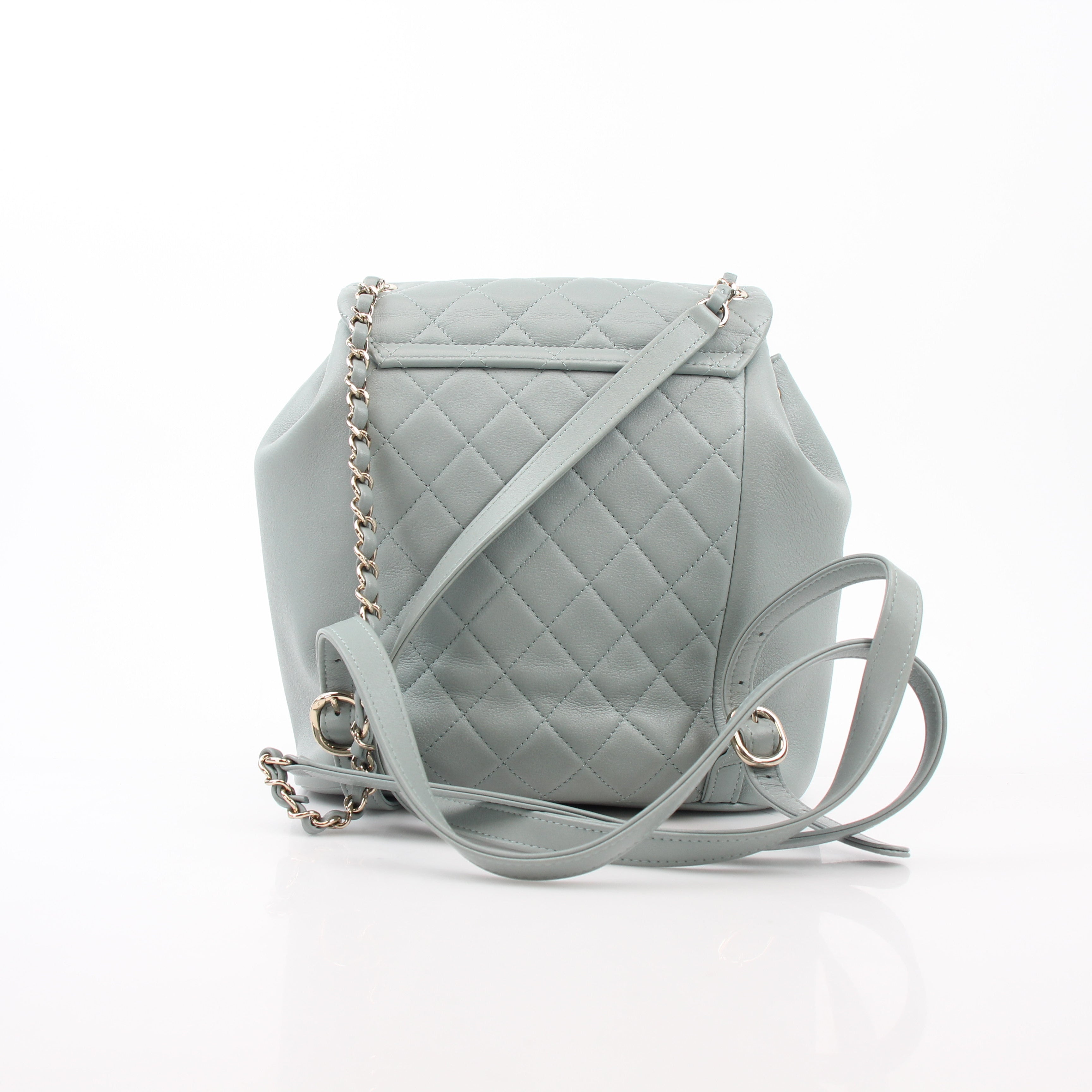 Chanel Light Blue Mini Duma Backpack