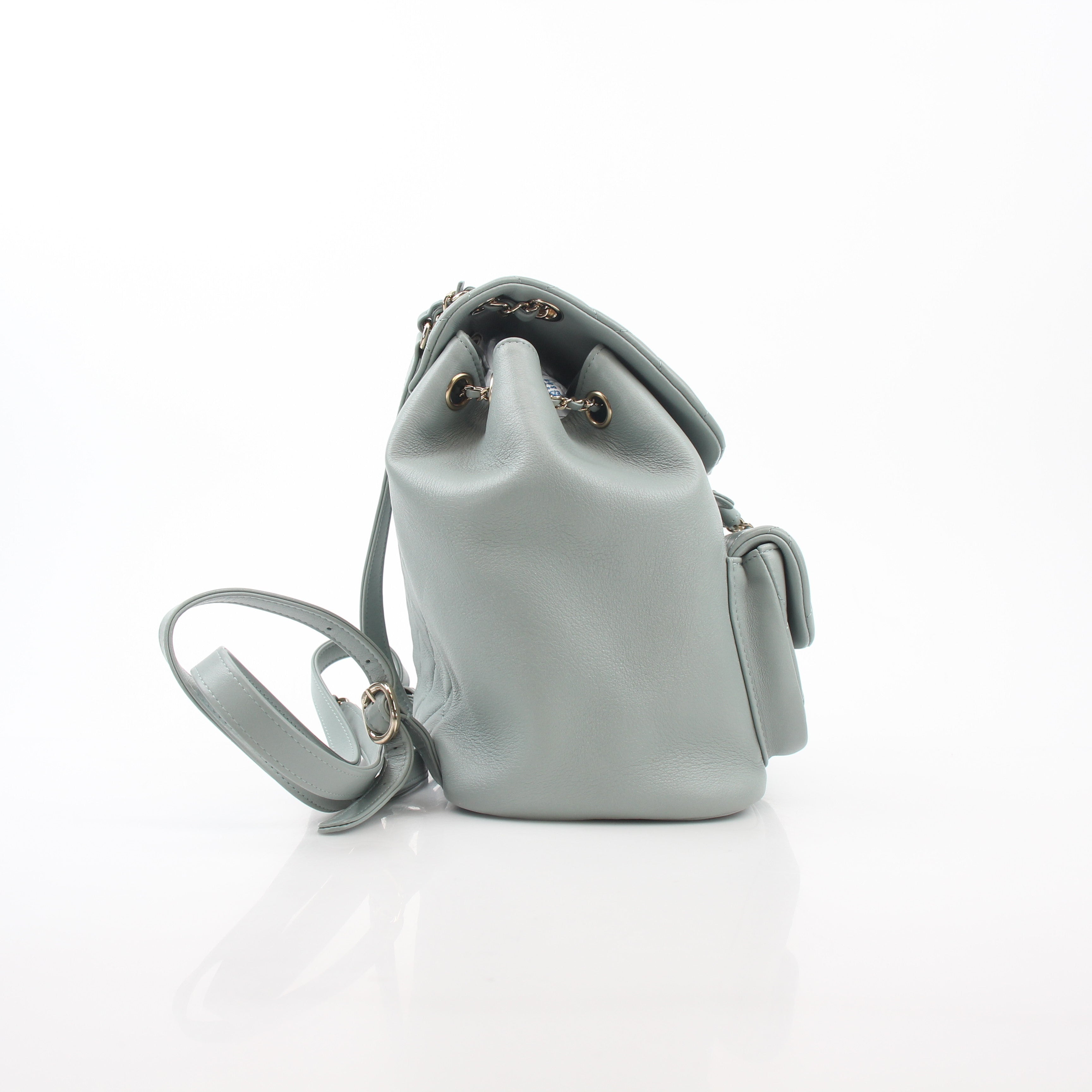 Chanel Light Blue Mini Duma Backpack