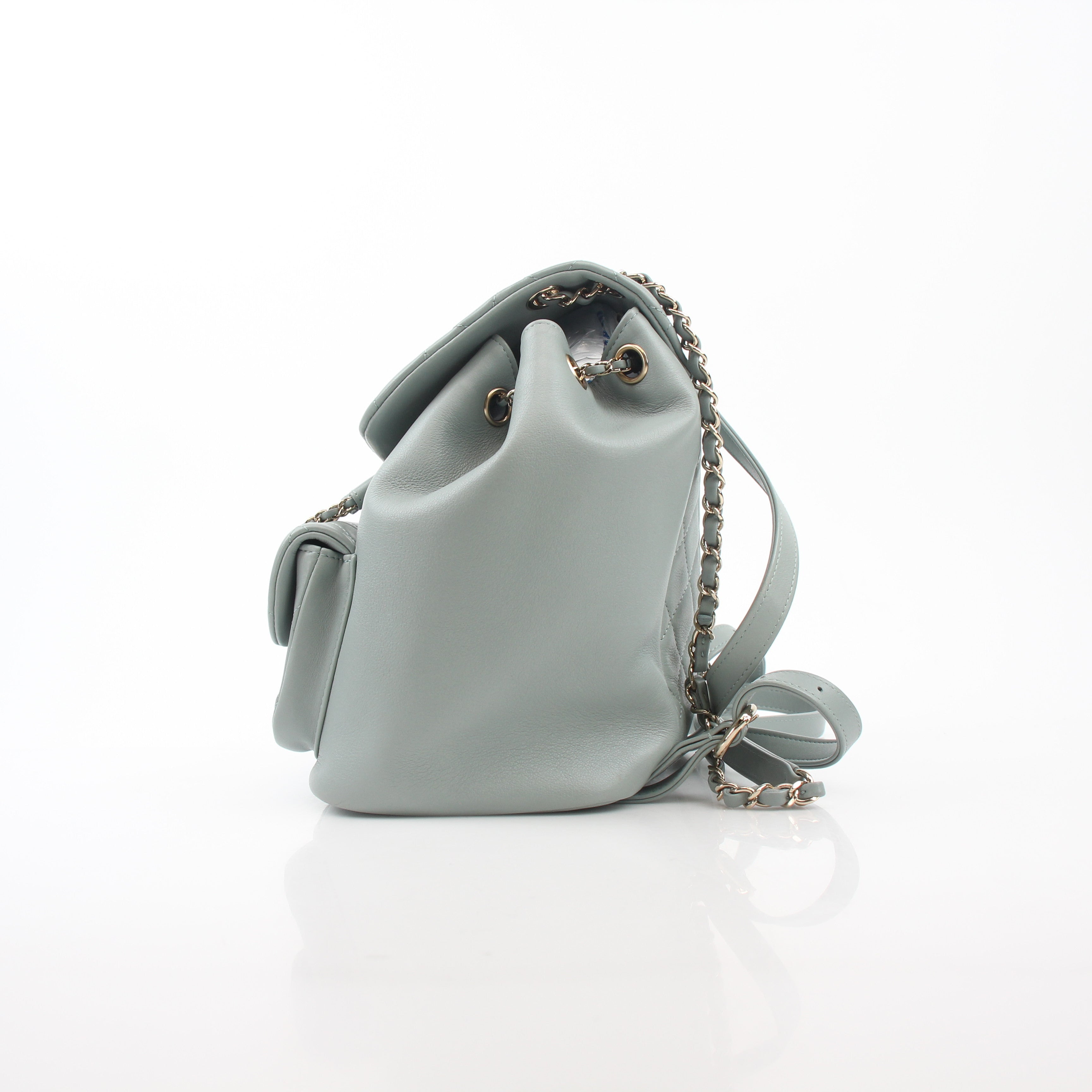 Chanel Light Blue Mini Duma Backpack