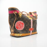 Louis Vuitton Neverfull MM Trunks Special Edition Tote