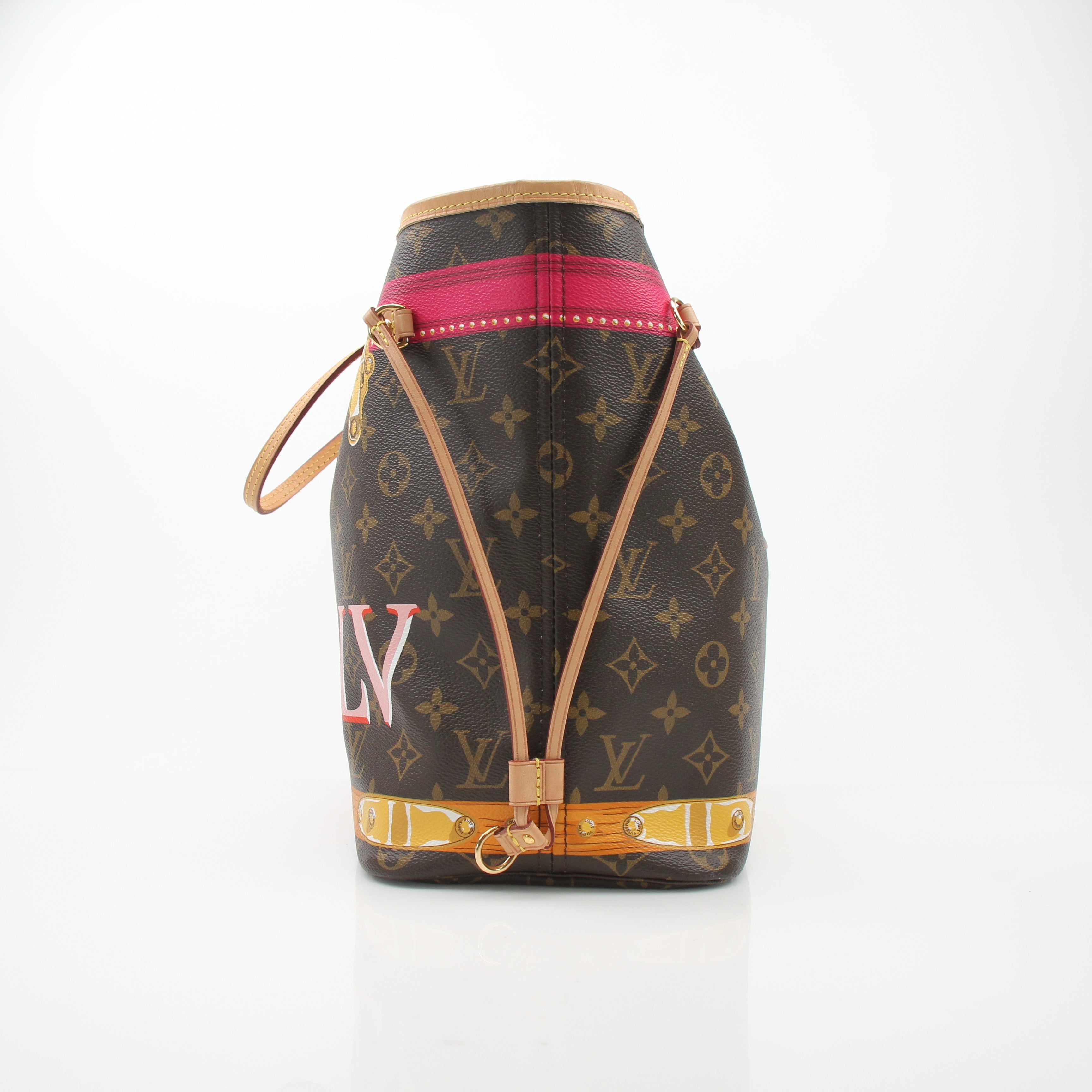 Louis Vuitton Neverfull MM Trunks Special Edition Tote