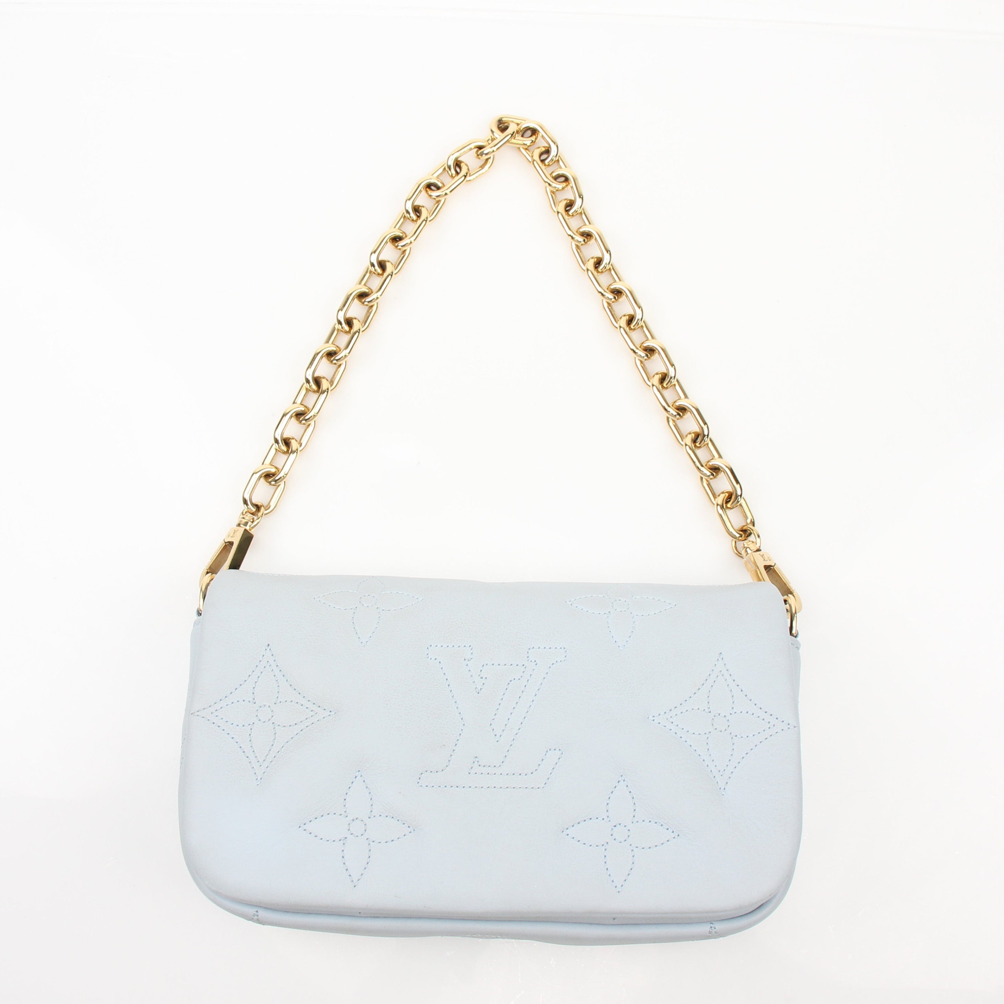 Louis Vuitton Pochette Coussin Bubblegram Leather Handbag