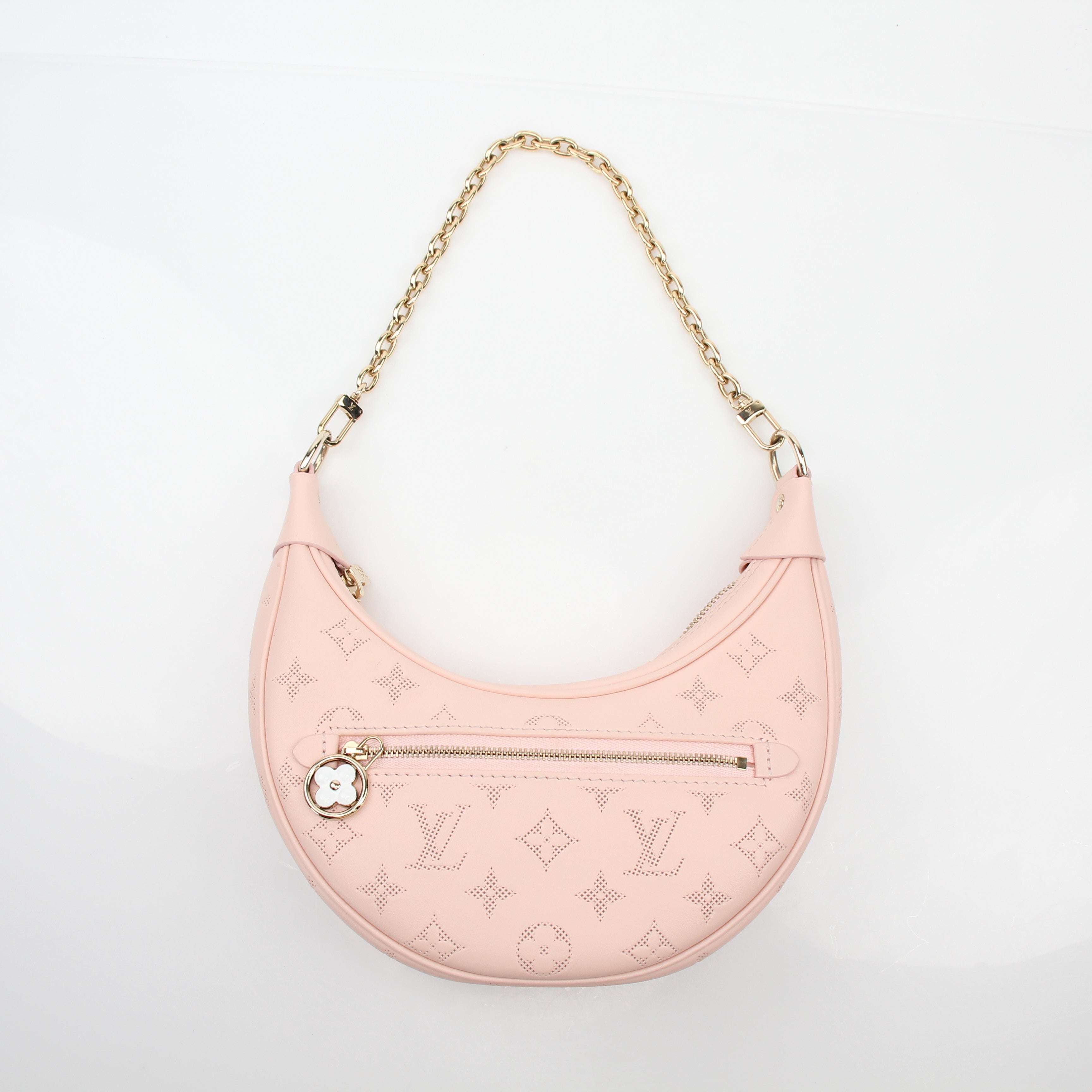 Louis Vuitton Loop Monogram Mahina Leather Handbag