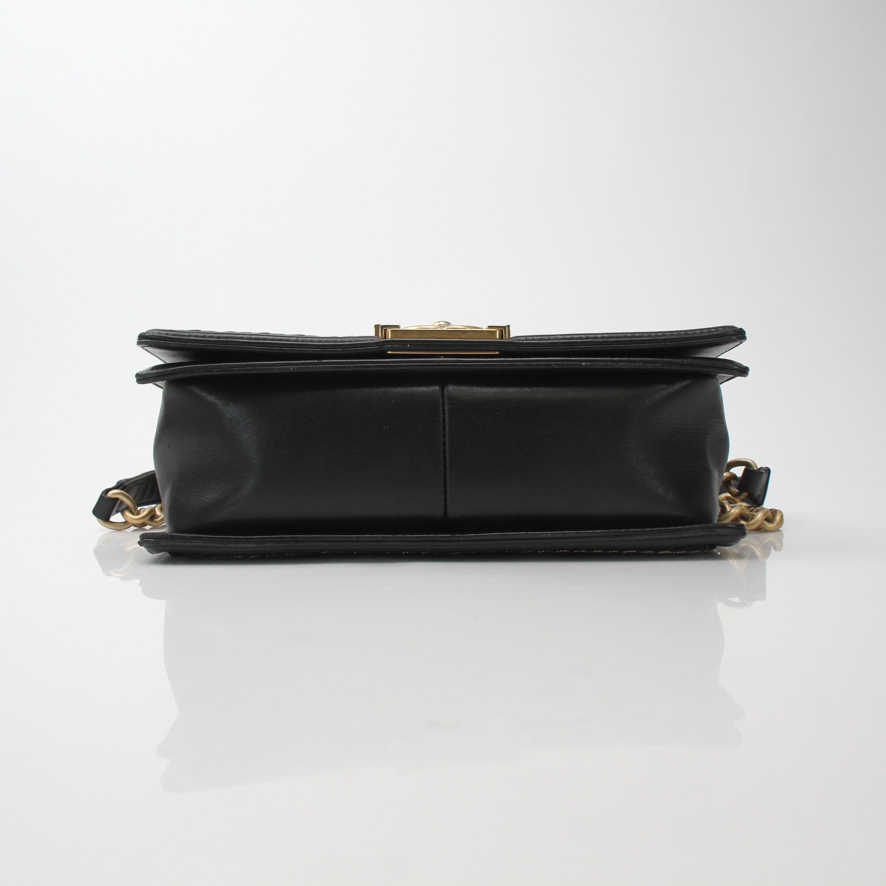 Chanel Medium Boy Flap Bag with Chain Trim