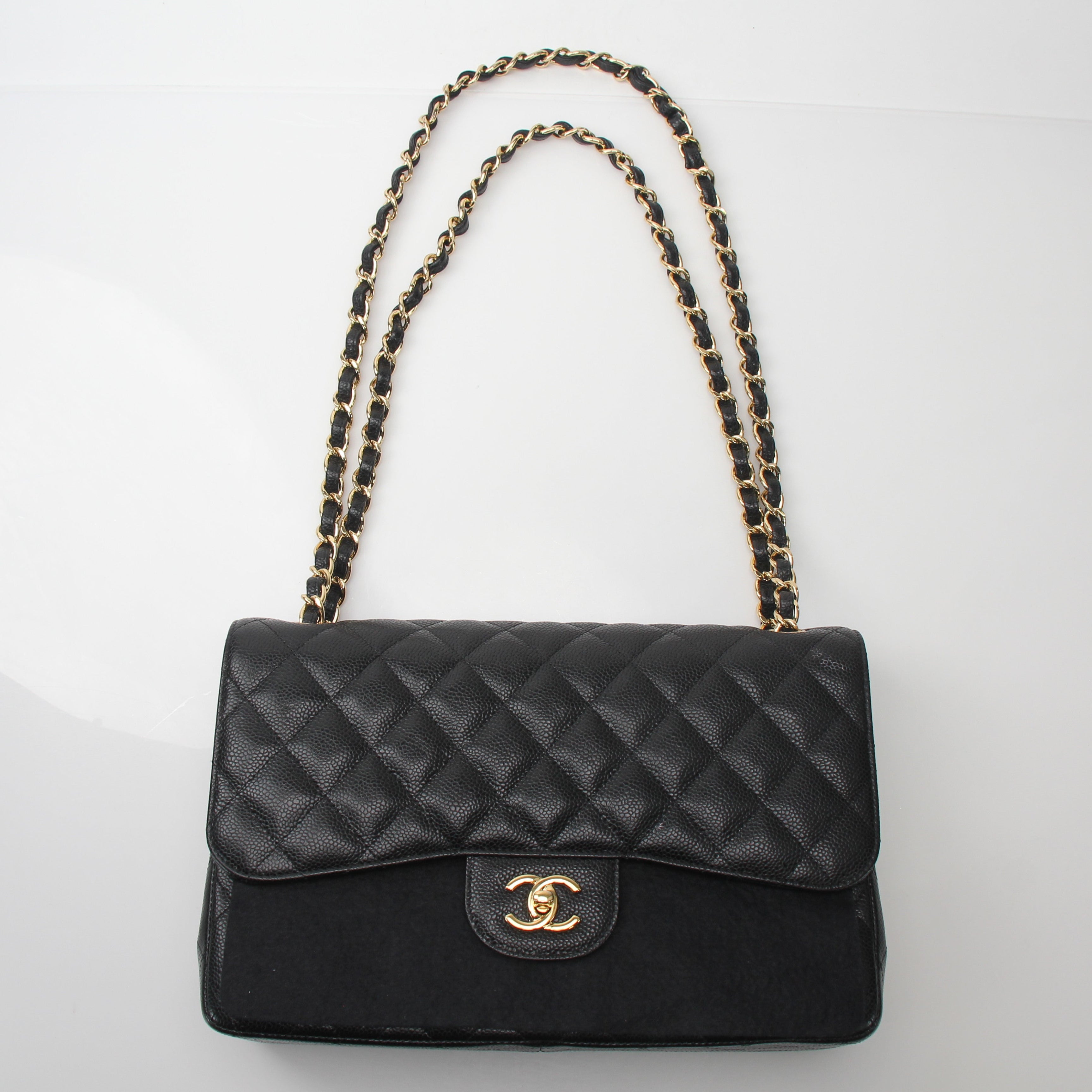 Chanel Quilted Jumbo Classic Double Flap Bag
