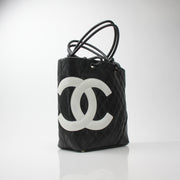 Chanel Quilted Cambon Tote Bag
