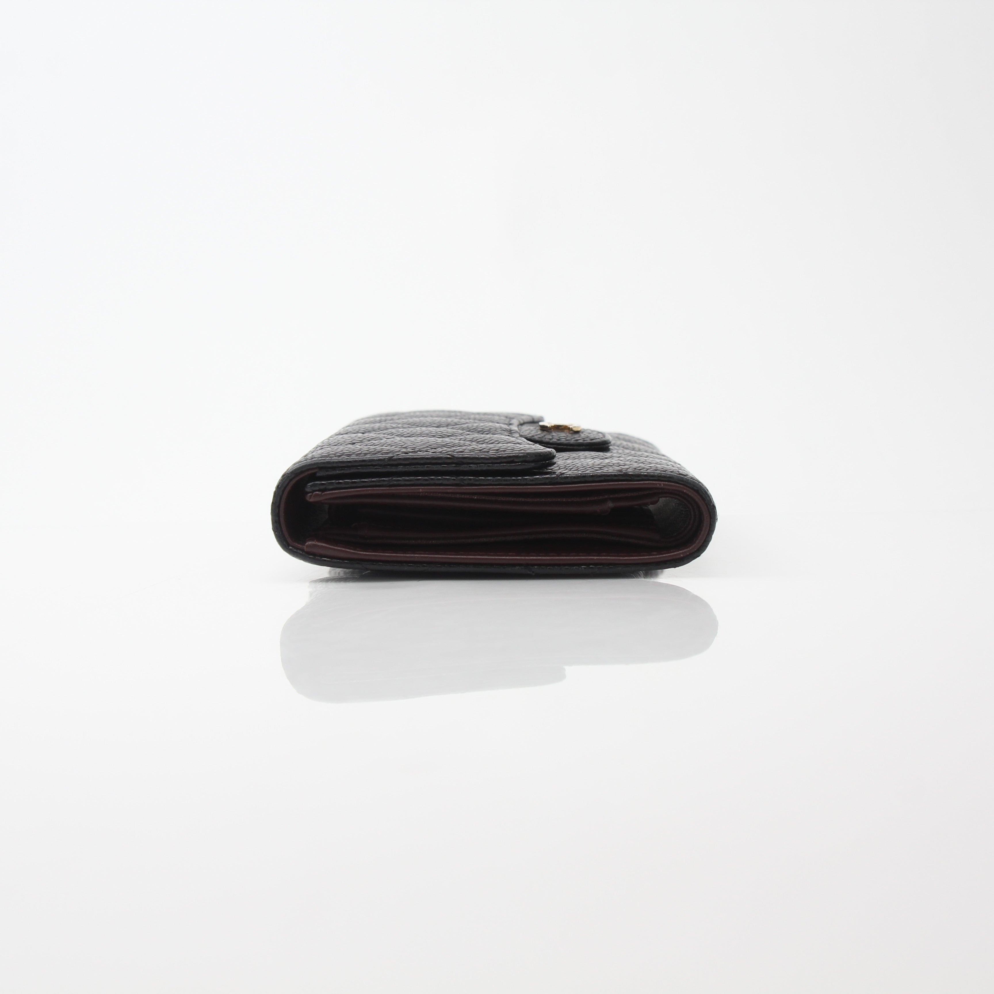 Chanel Quilted Caviar Large Flap Wallet