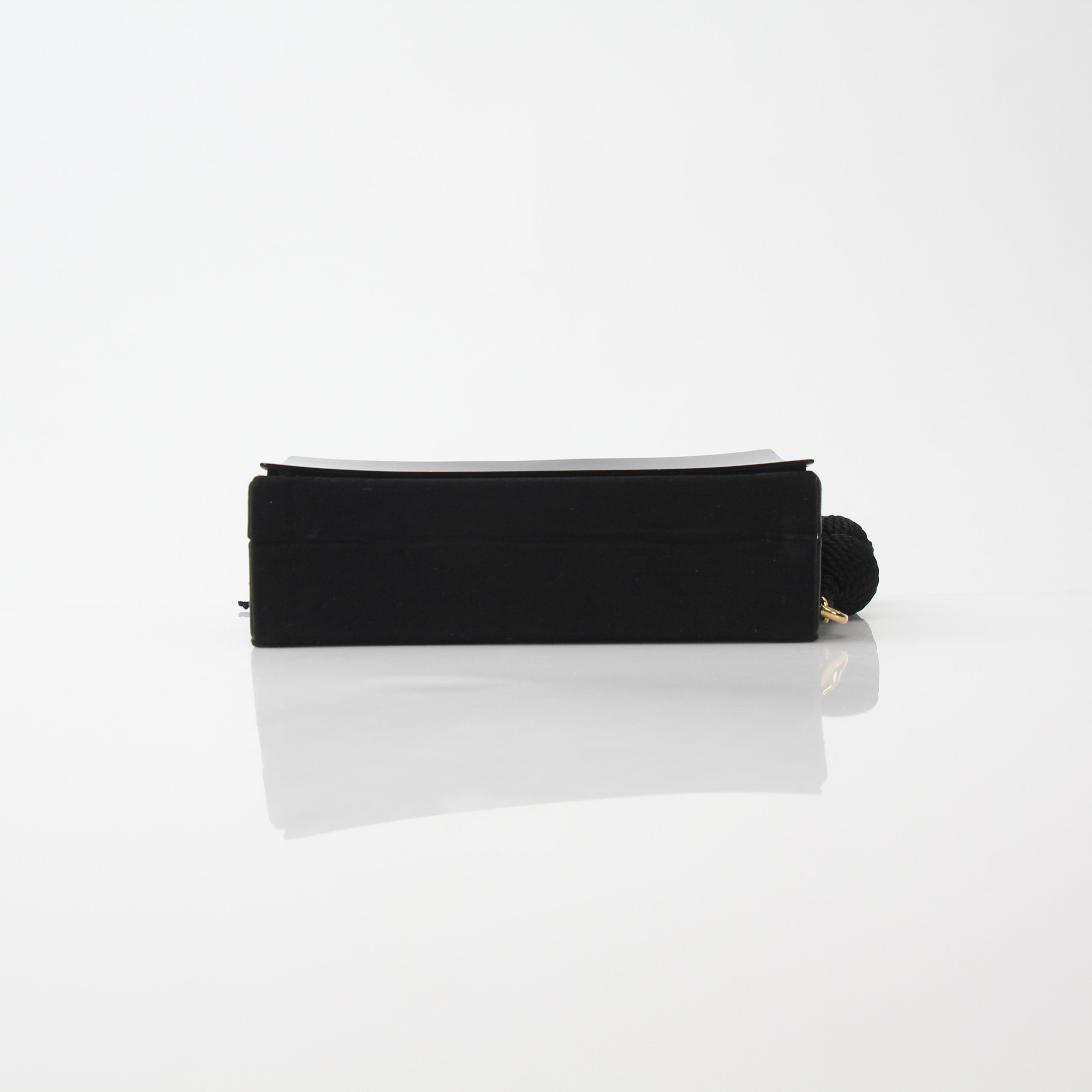 Chanel Interlocking CC Clutch Bag with Tassel Detail