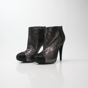 Chanel Women’s Cap Toe Ankle Boots