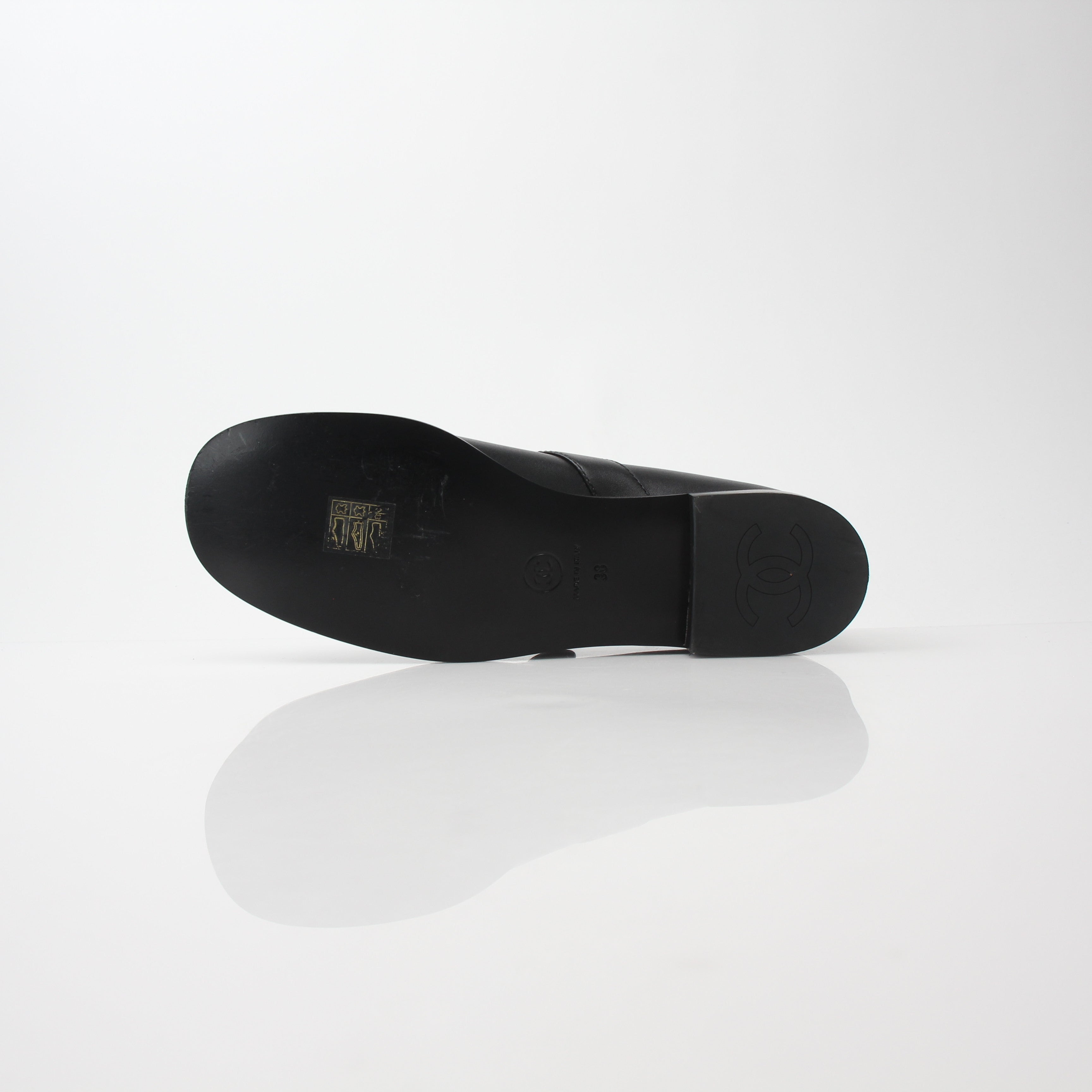 Chanel Women’s CC Turnlock Mary Jane Flats