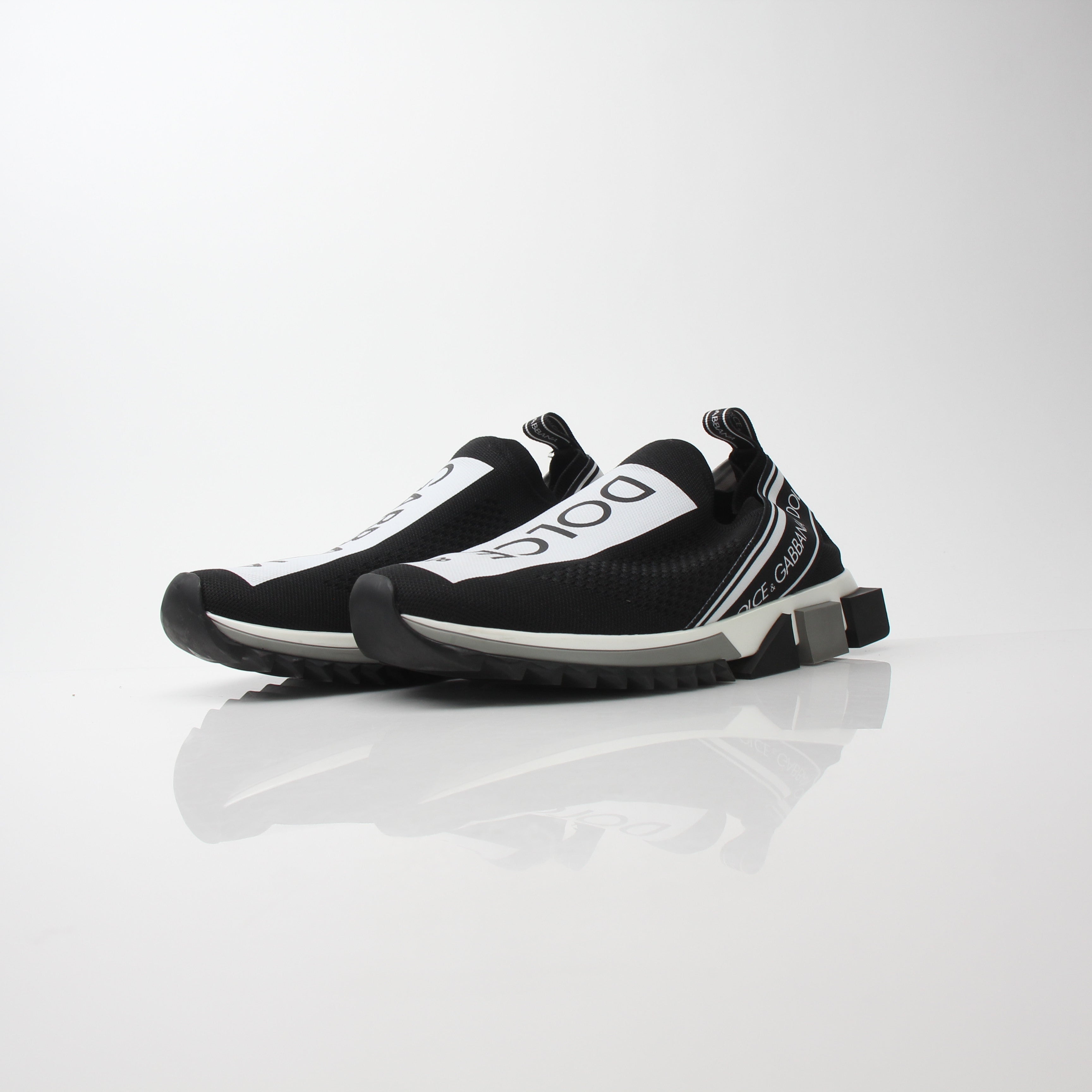 Dolce & Gabbana Men’s Sorrento Logo Slip-On Sneakers