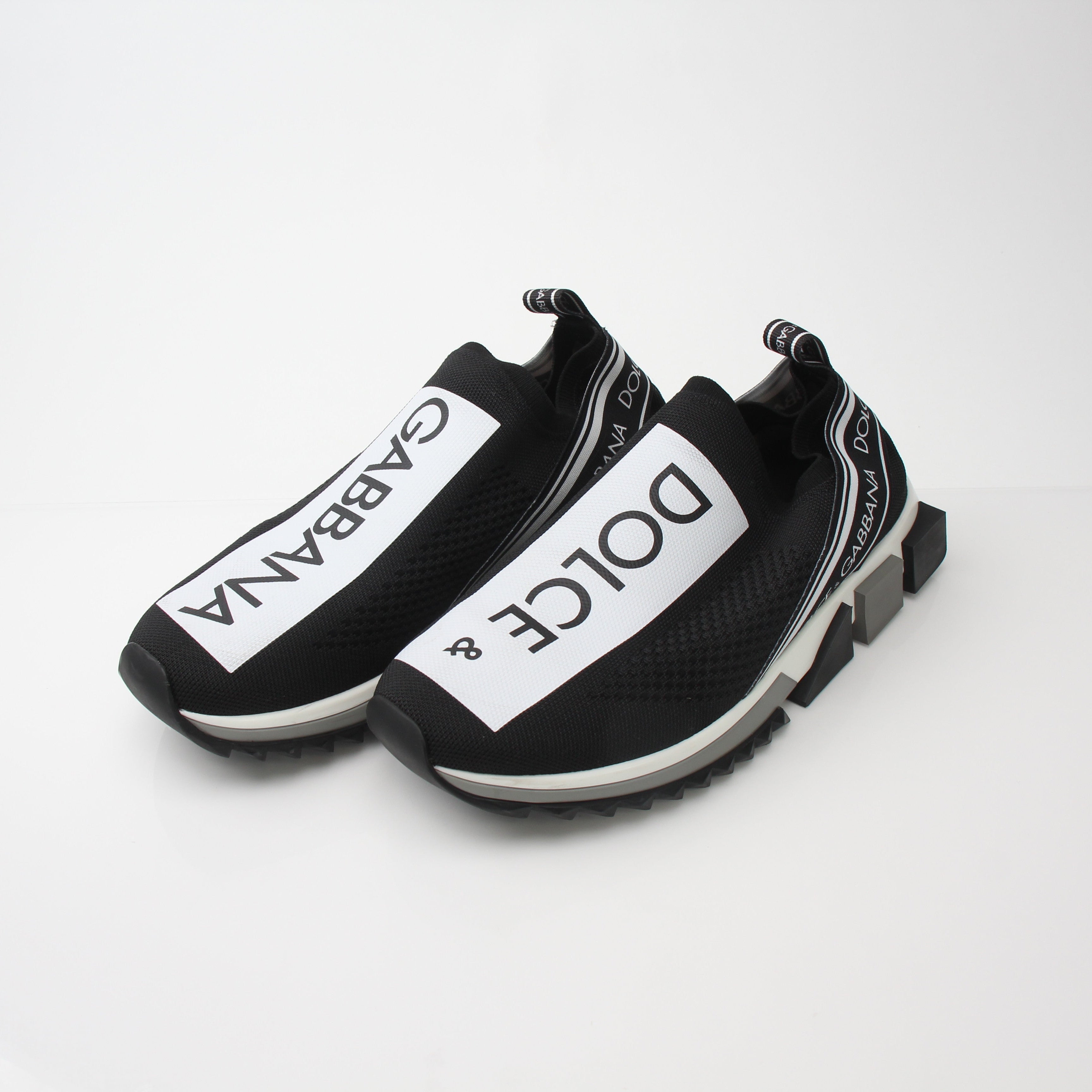 Dolce & Gabbana Men’s Sorrento Logo Slip-On Sneakers